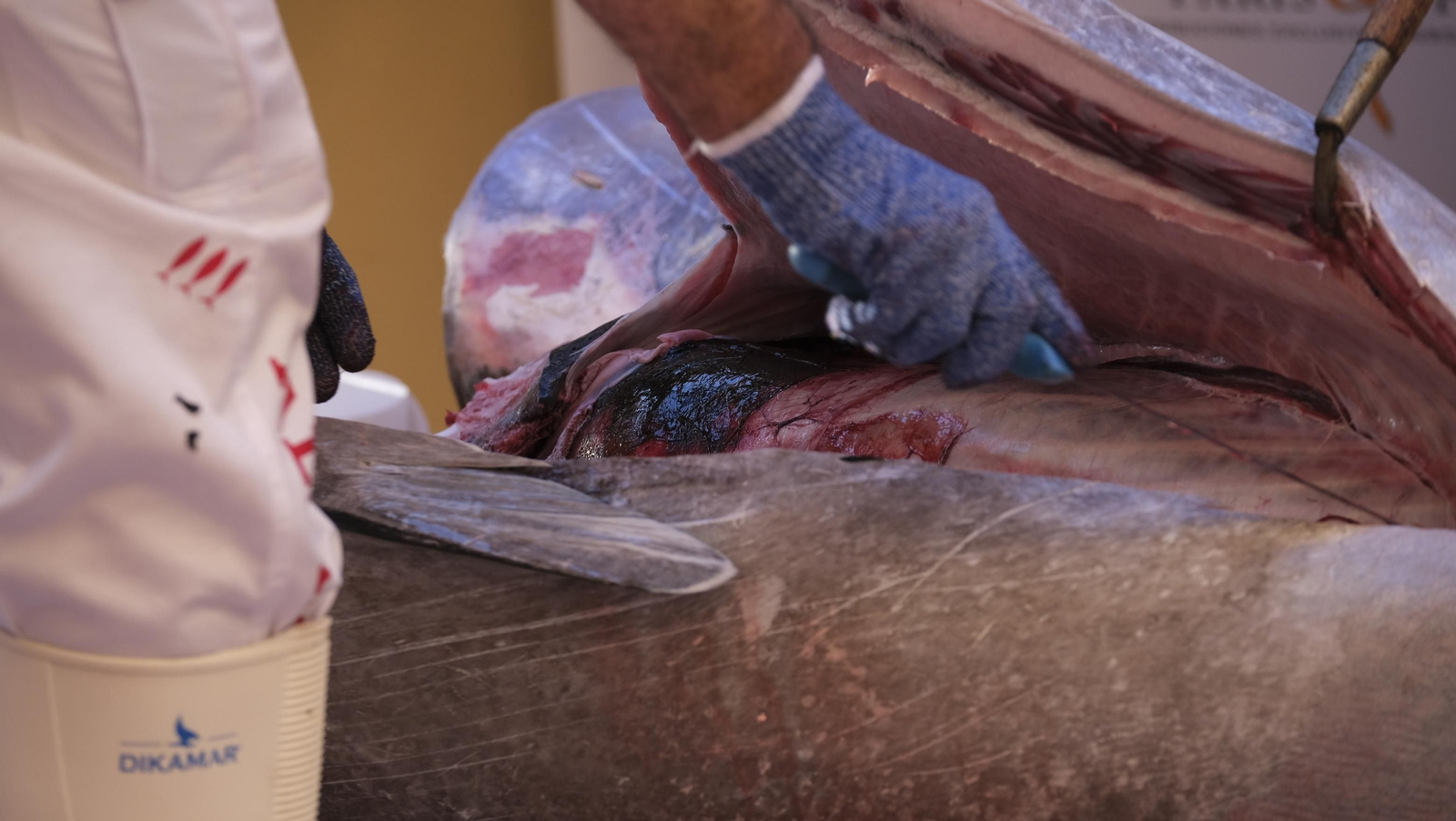 Jornadas del ronqueo del atún de almadraba en el Espacio Gastronómico Tony García, en Almería