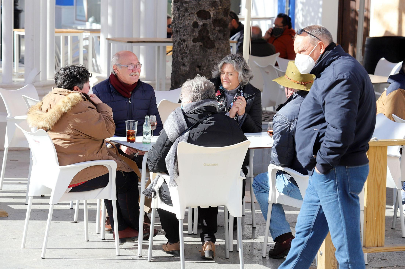 Imágenes de ambiente en Almonte para ver a la Virgen del Rocío
