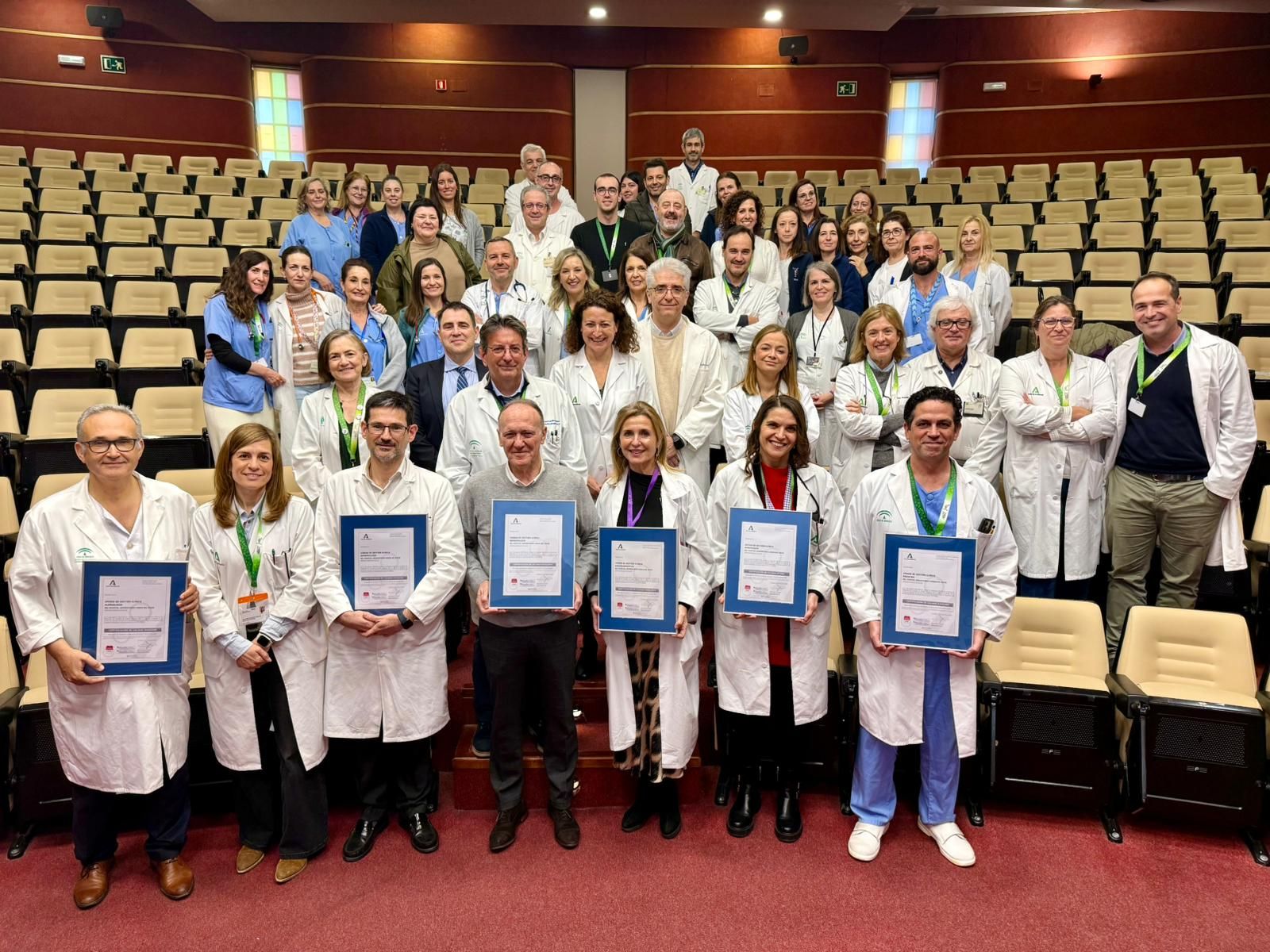 La ACSA certifica a Neonatología y Radiodiagnóstico (Excelente), Hematología (Óptima), y Pediatría, Dermatología y Alergología (Avanzada)