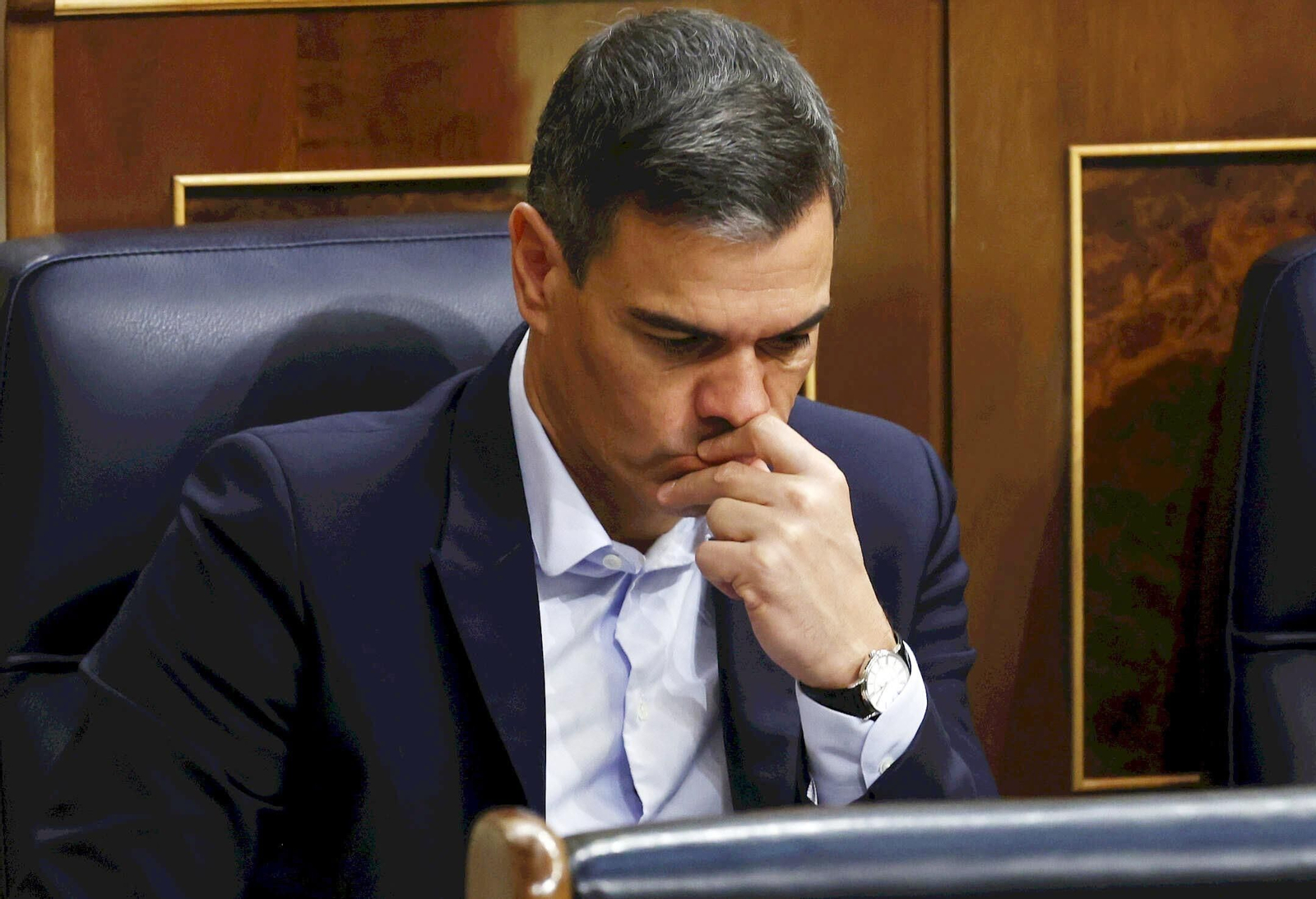 Pedro Sánchez, en el Congreso de los Diputados