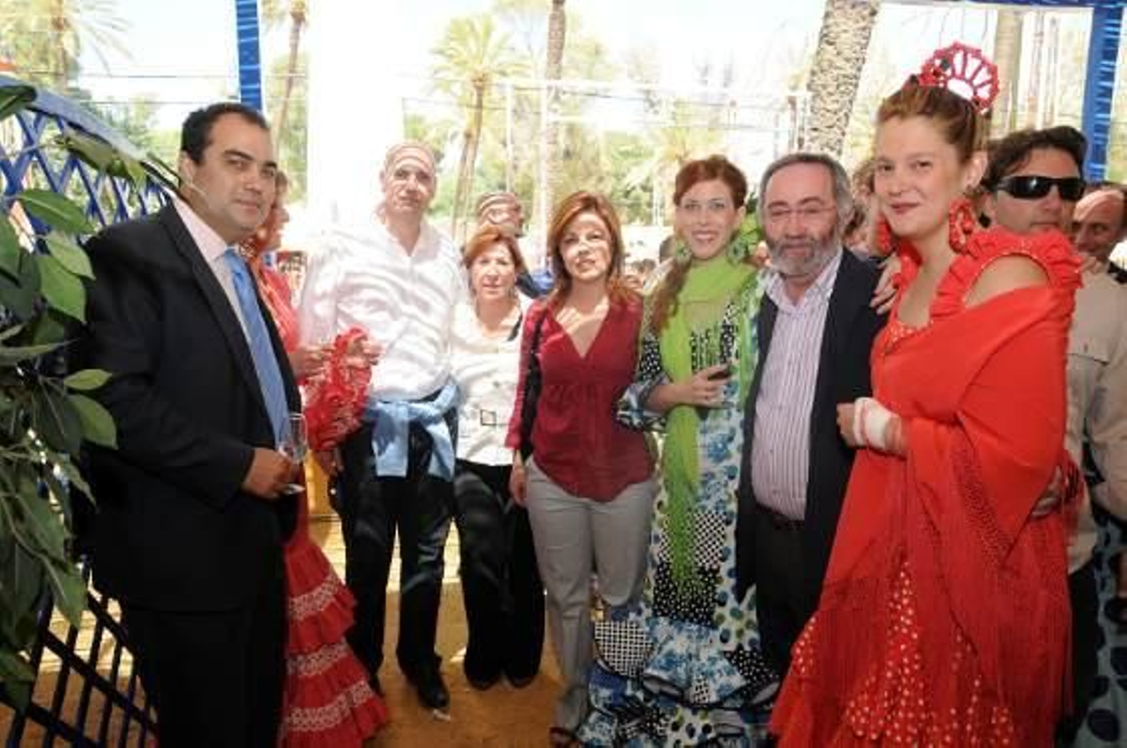David Fernández, Silvia Díez, Javier Moreno, la alcaldesa de Guadalcacín, Ana María Lirio y los delegados municipales Miriam Alconchel, Francisco Lebrero y Ainhoa Gil. 

Foto: Manuel Aranda