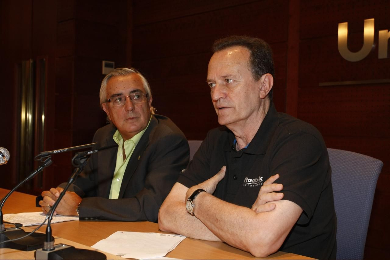 Francisco de Paula Molina, en su etapa al frente del Unicaja