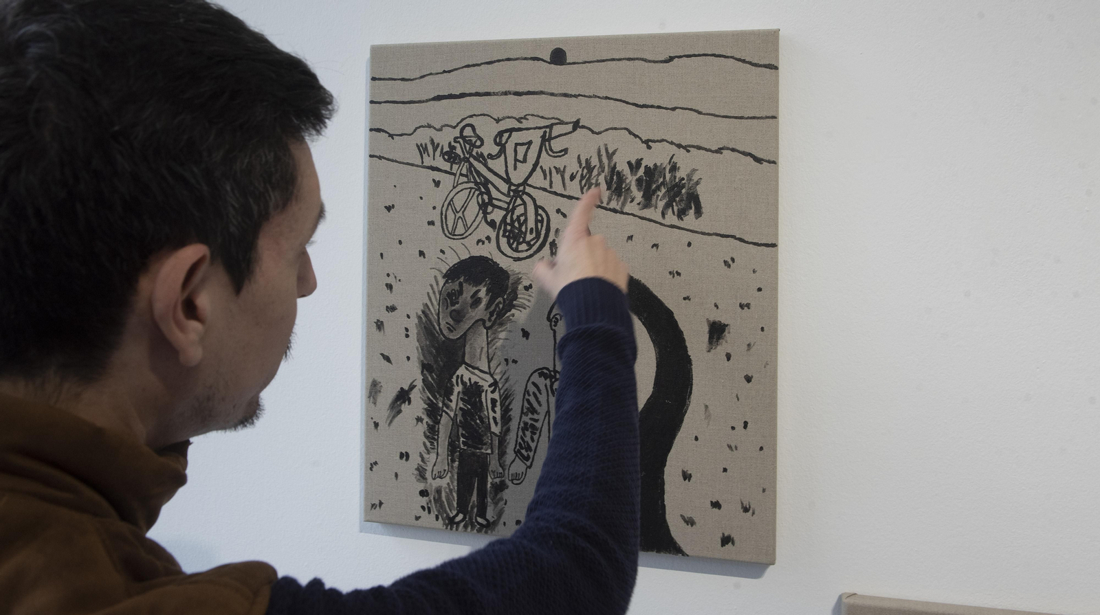 Imágenes de la exposición del artista brasileño, Narowé