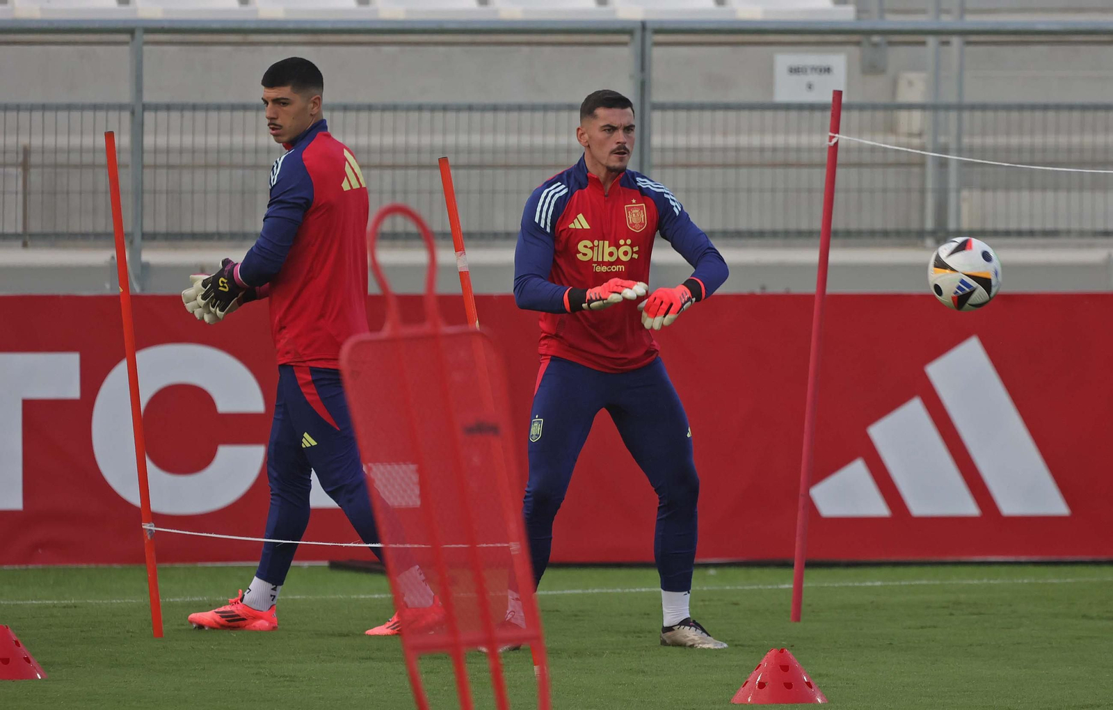 Fotos del entrenamiento de la selección española sub-21 en La Línea