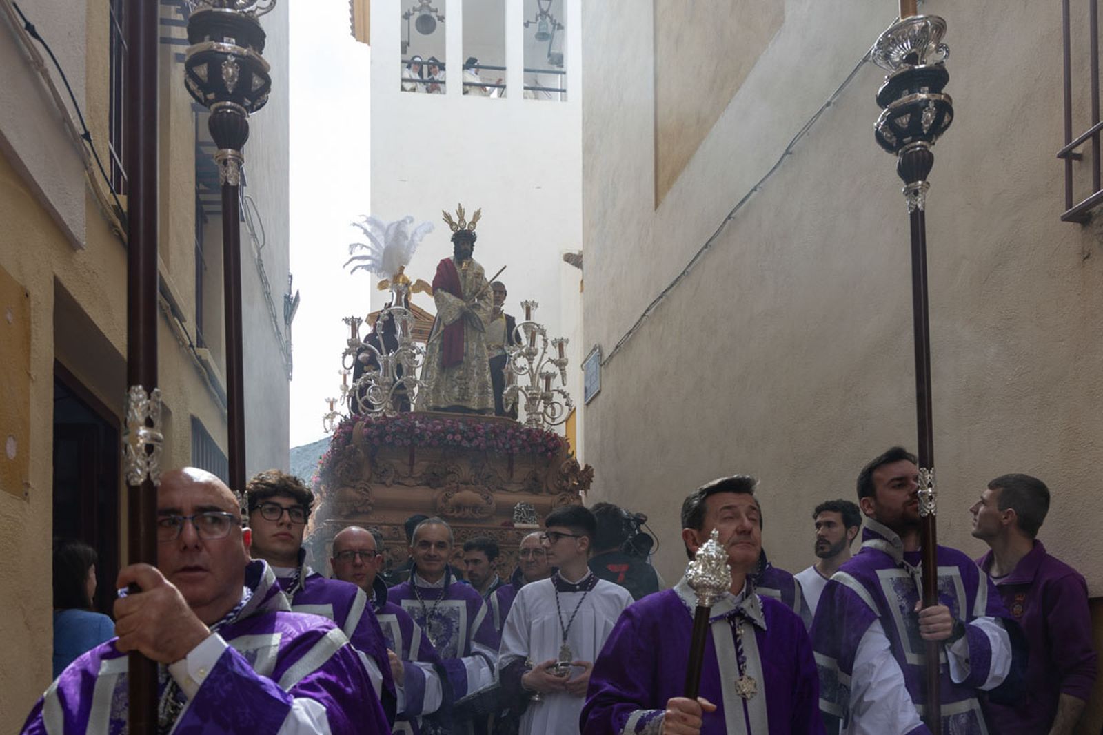 Los jiennenses arropan a las tres cofradías de la tarde en un Domingo de Ramos más caluroso de lo esperado (I)