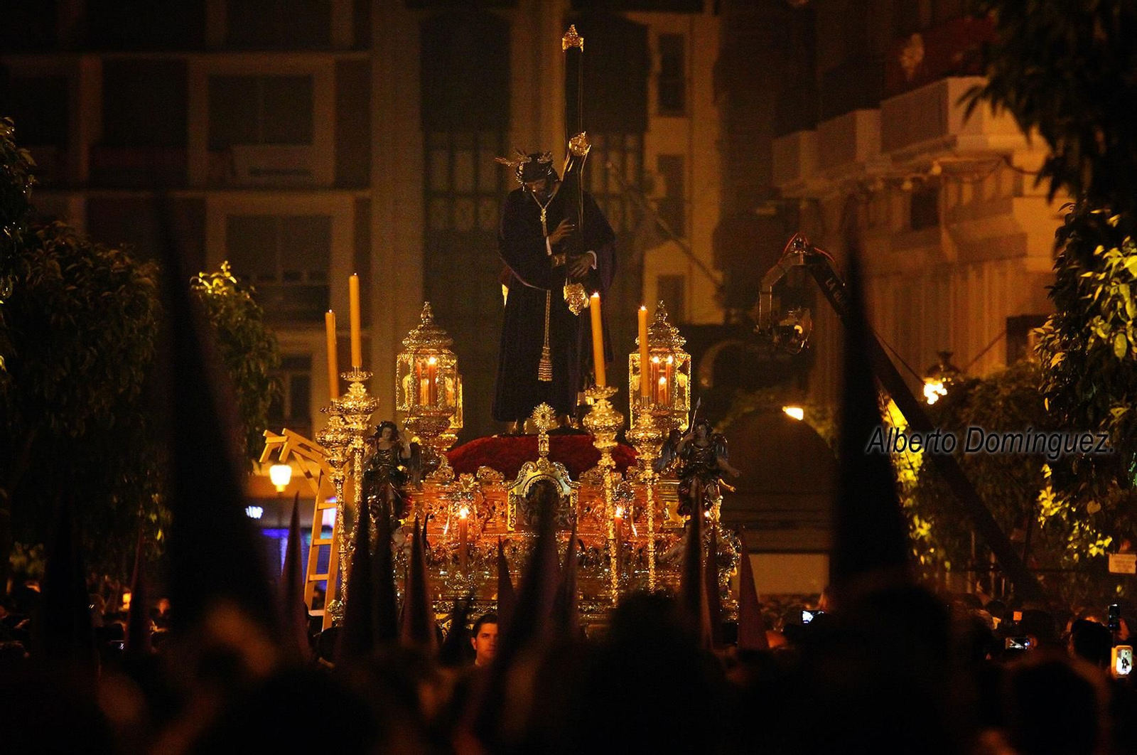Las imágenes del Nazareno. La Madrugá.