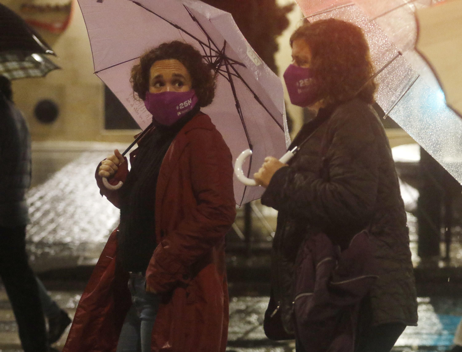 La manifestación del 25N, en fotografías