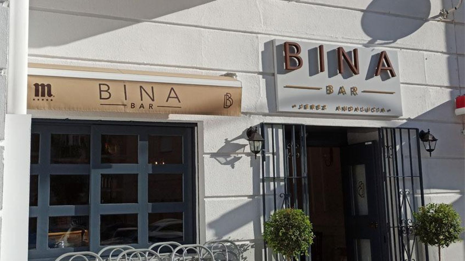 Exterior del establecimiento.