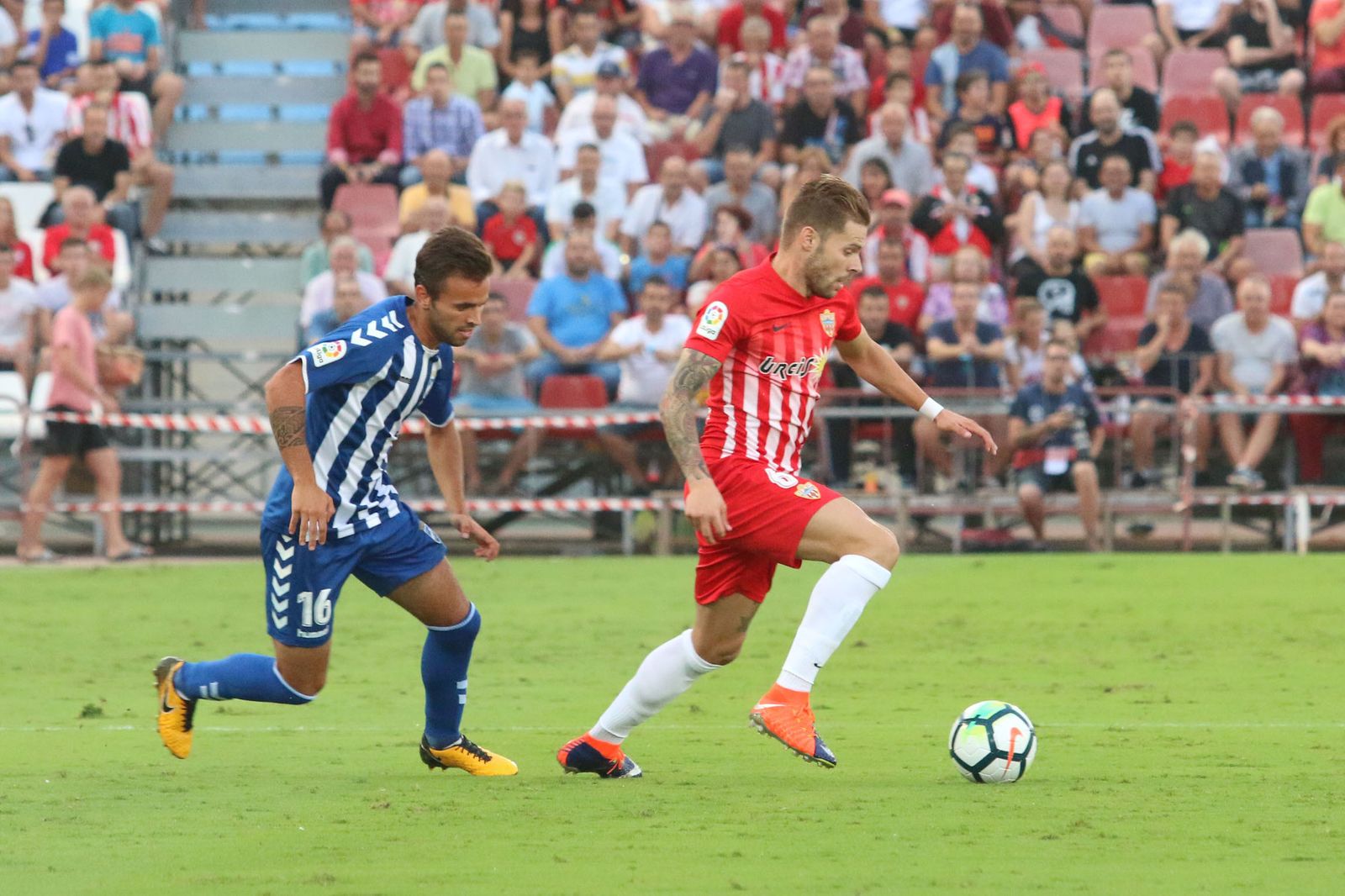 Las imágenes del Almería-Lorca