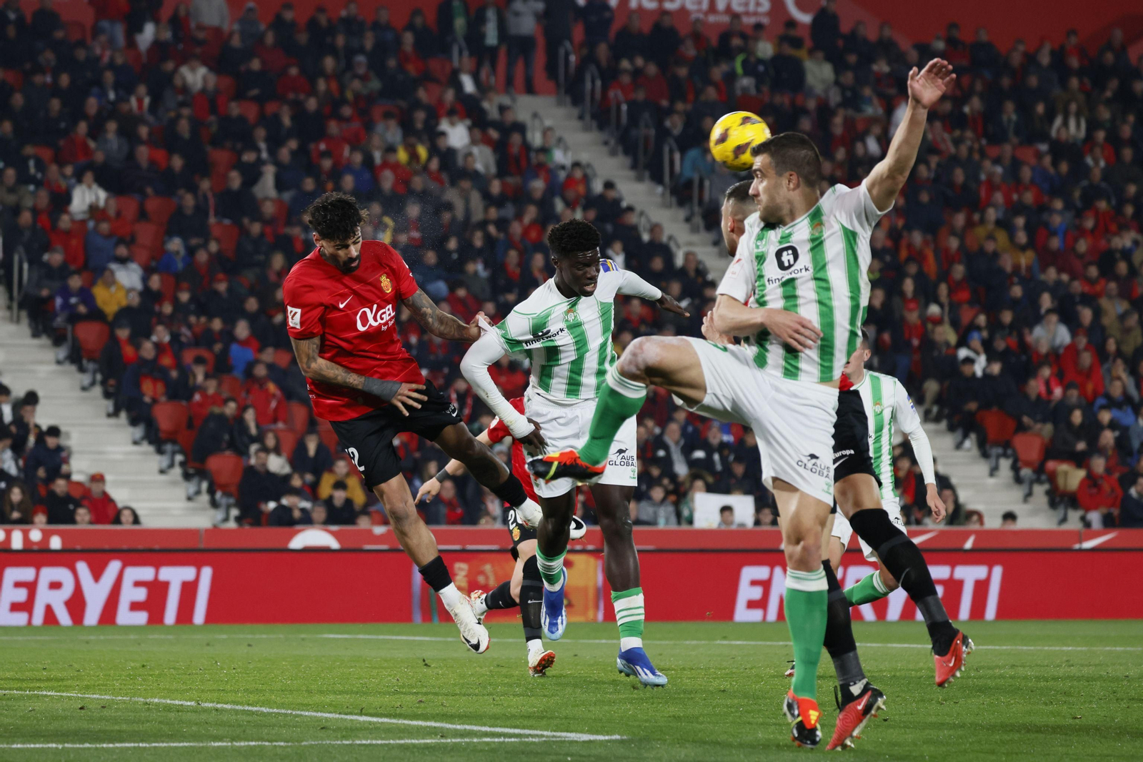 Las mejores fotos del Mallorca - Betis
