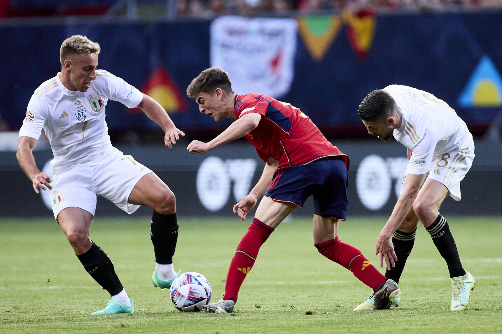 Las fotos del España - Italia