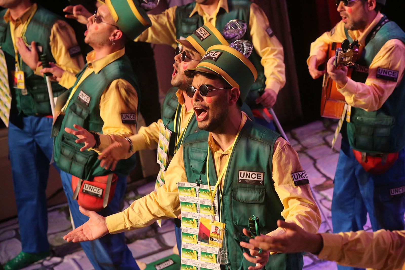 Quinto día de preliminares del Carnaval Colombino en imágenes