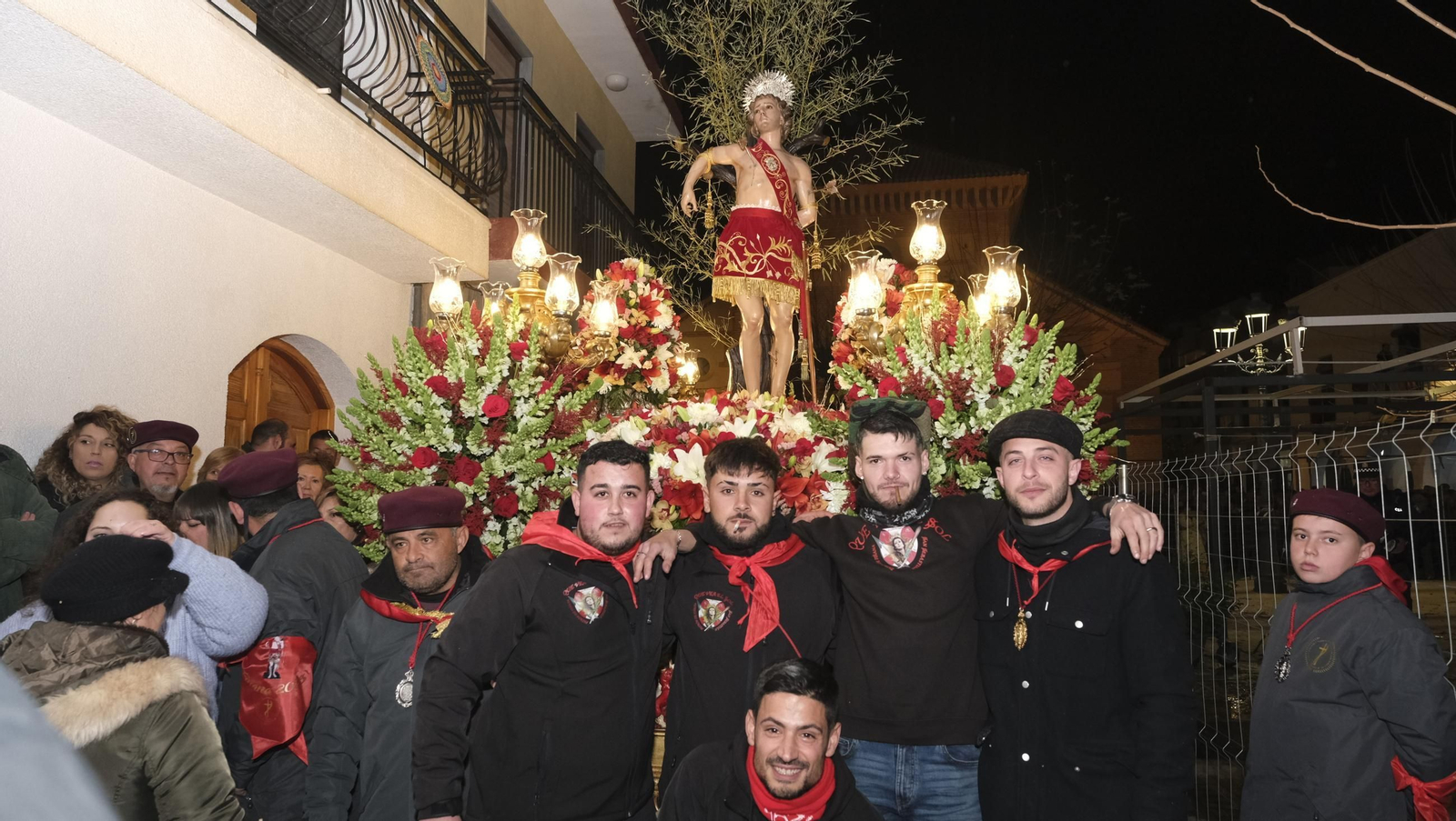 La Procesión de San Sebastián de Fiñana, en imágenes