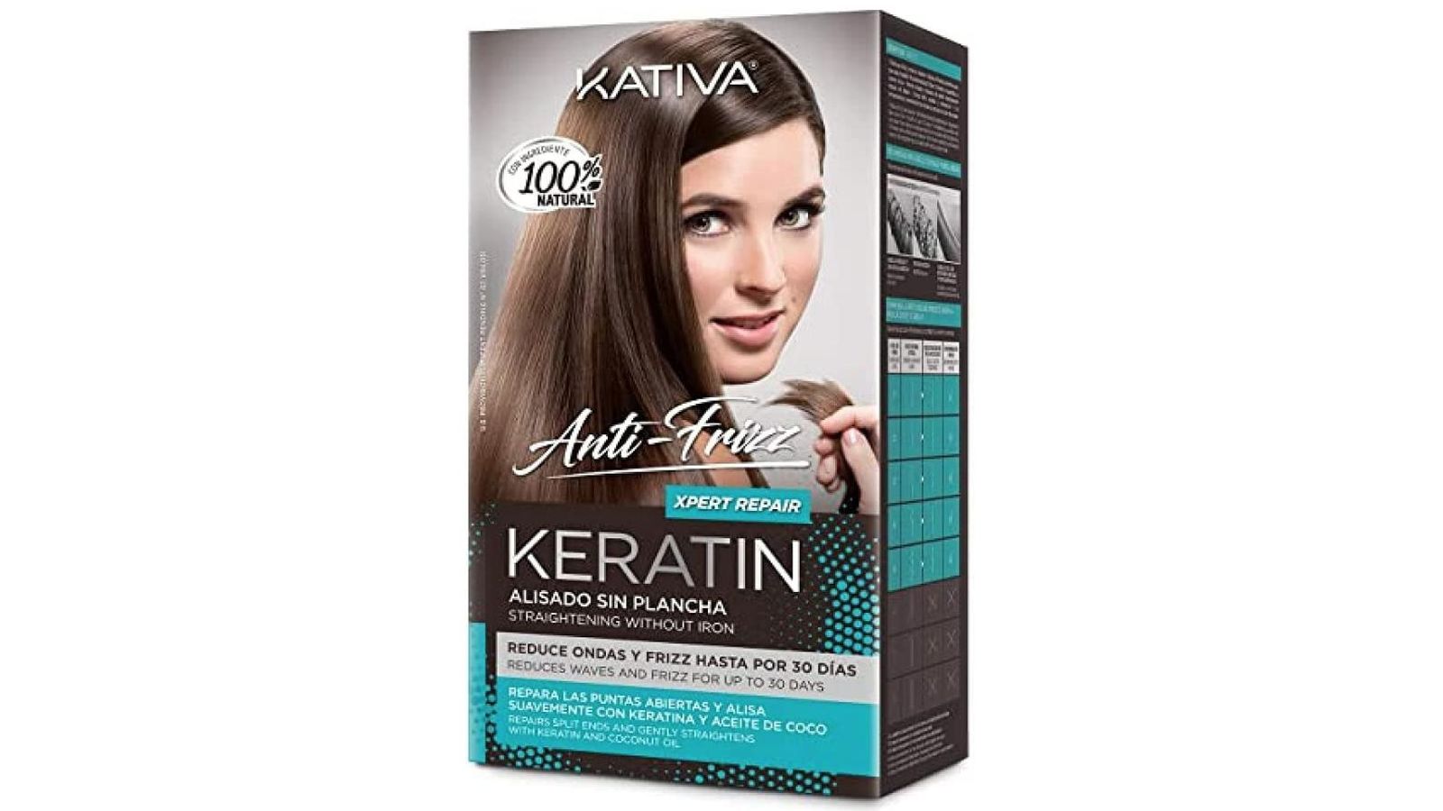 KATIVA Keratin Anti-Frizz Alisado Sin Plancha