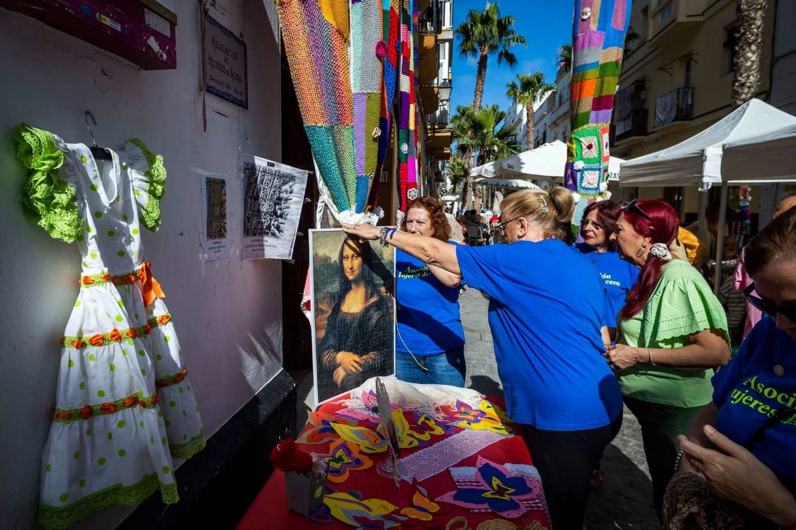 Las imágenes del I Encuentro de Bolillos de la asociación Mujeres de Acero