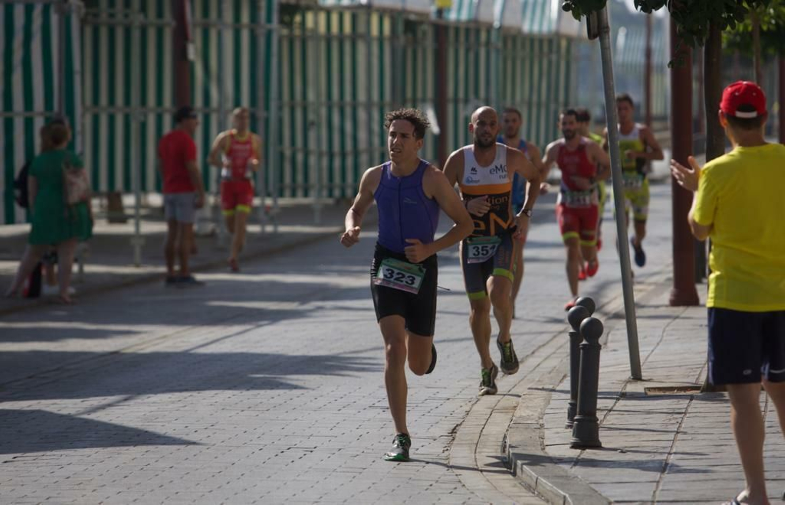 El Acuatlón de la velá de Triana