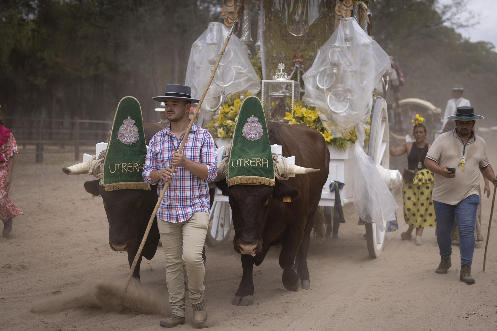 Las hermandades del Rocío en la Raya Real, todas las fotos