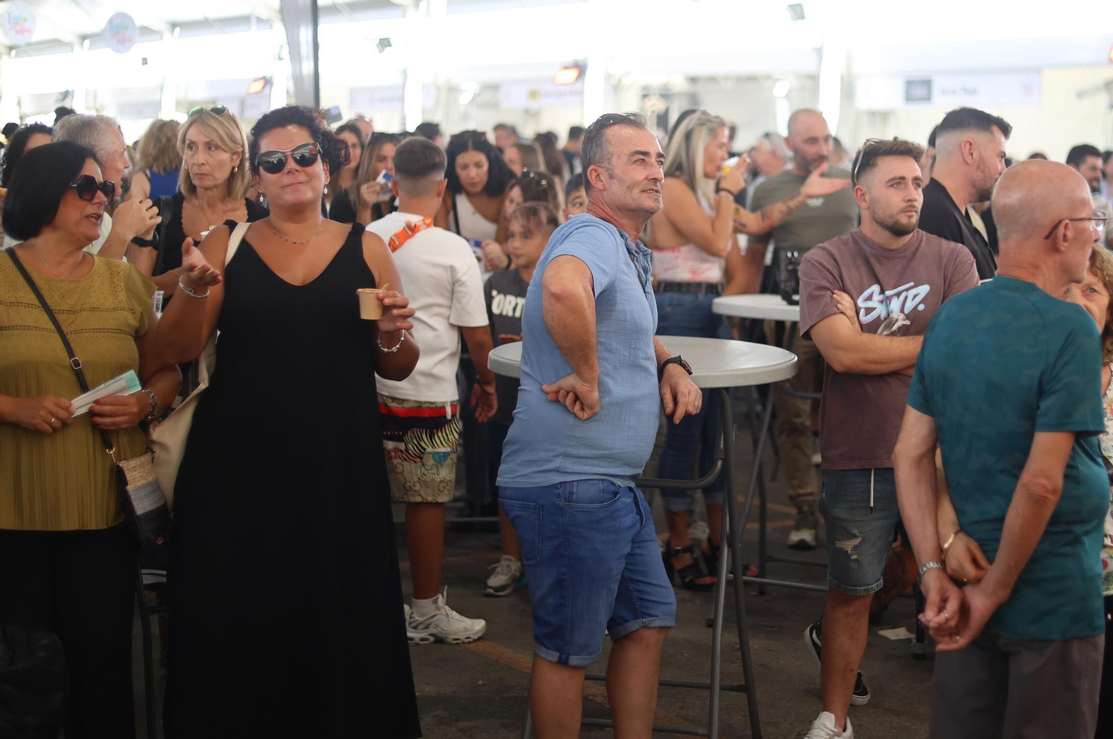 Imágenes de la Feria de la Tapa de Huelva en la mañana del domingo