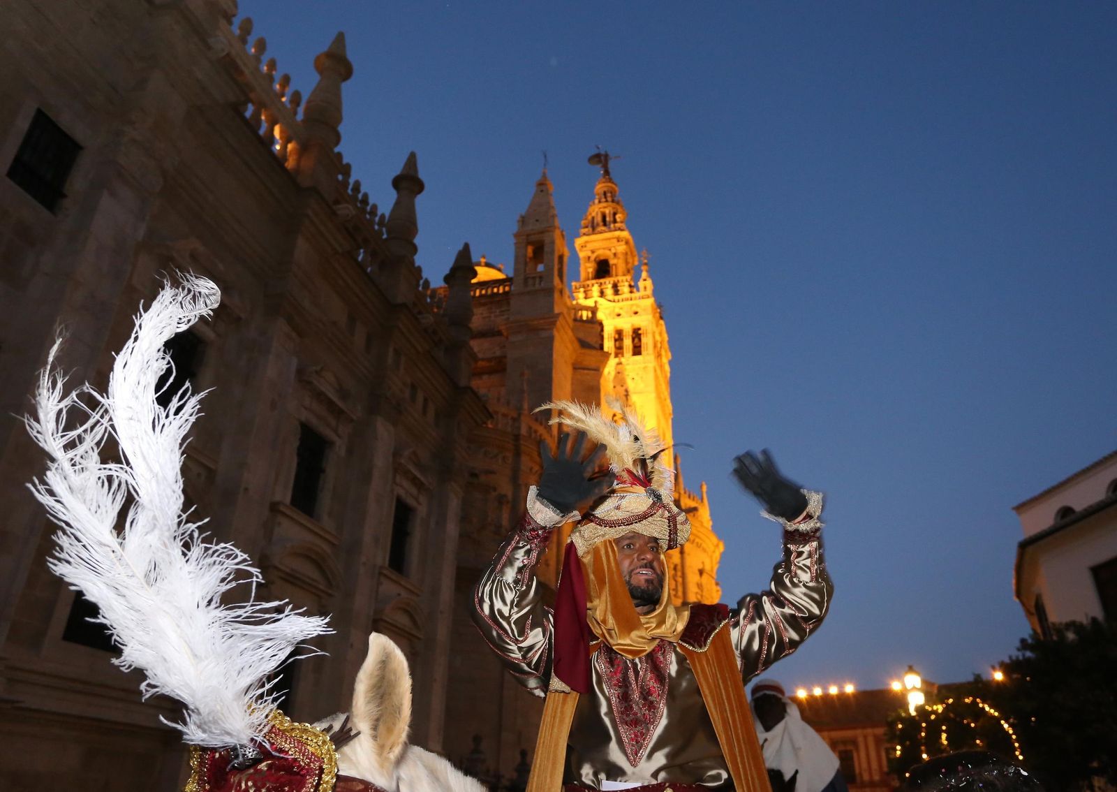 El cortejo del Heraldo, en imágenes