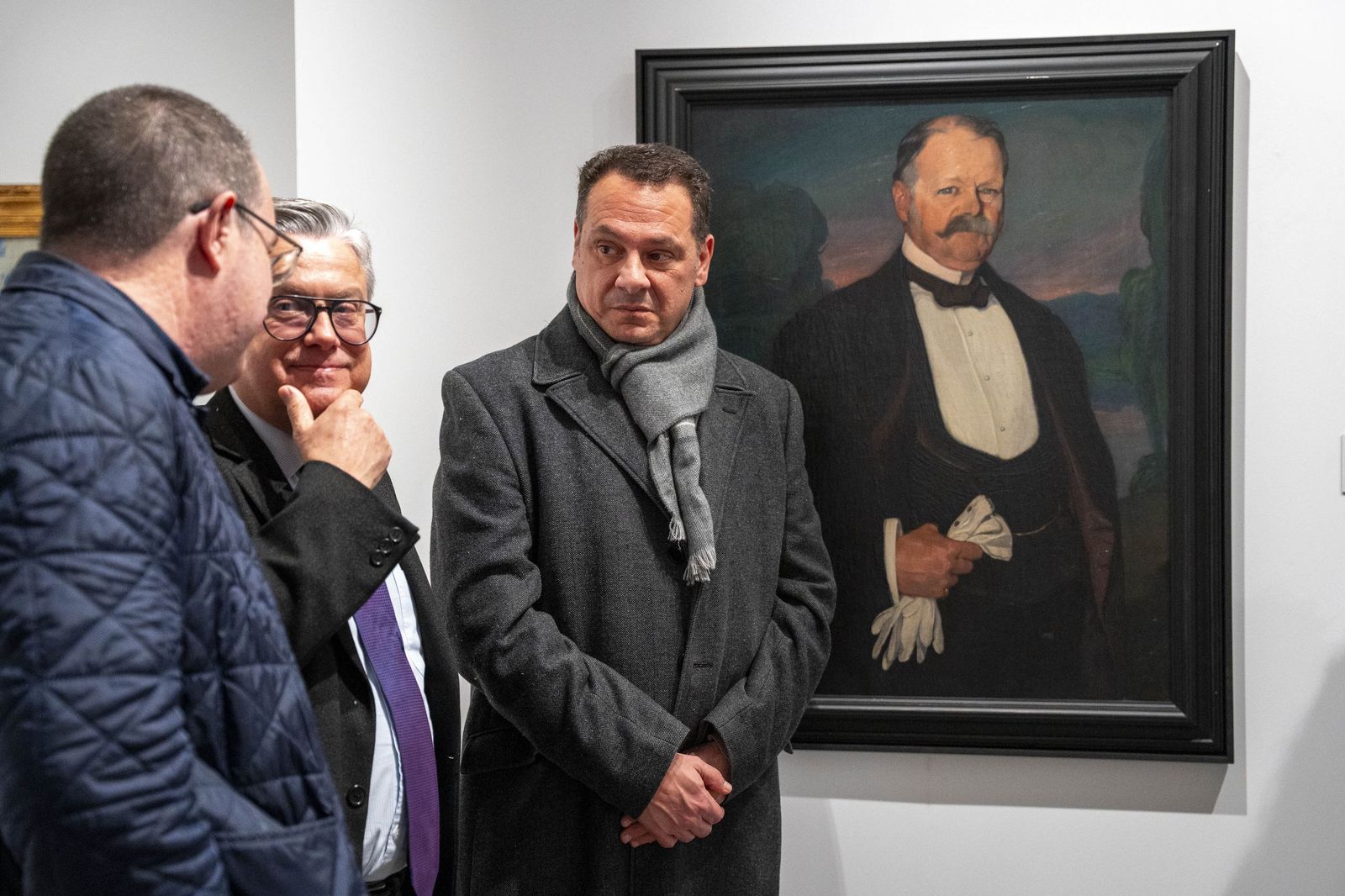 Fotogalería de la nueva obra de Zuloaga de la familia Cosentino en el MUREC