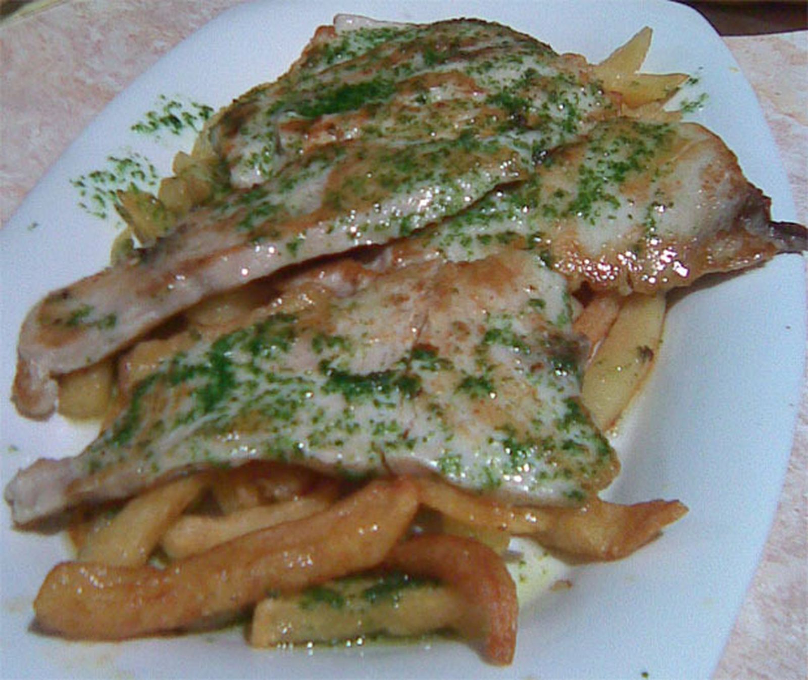 El marrajo a la plancha de La Dorada