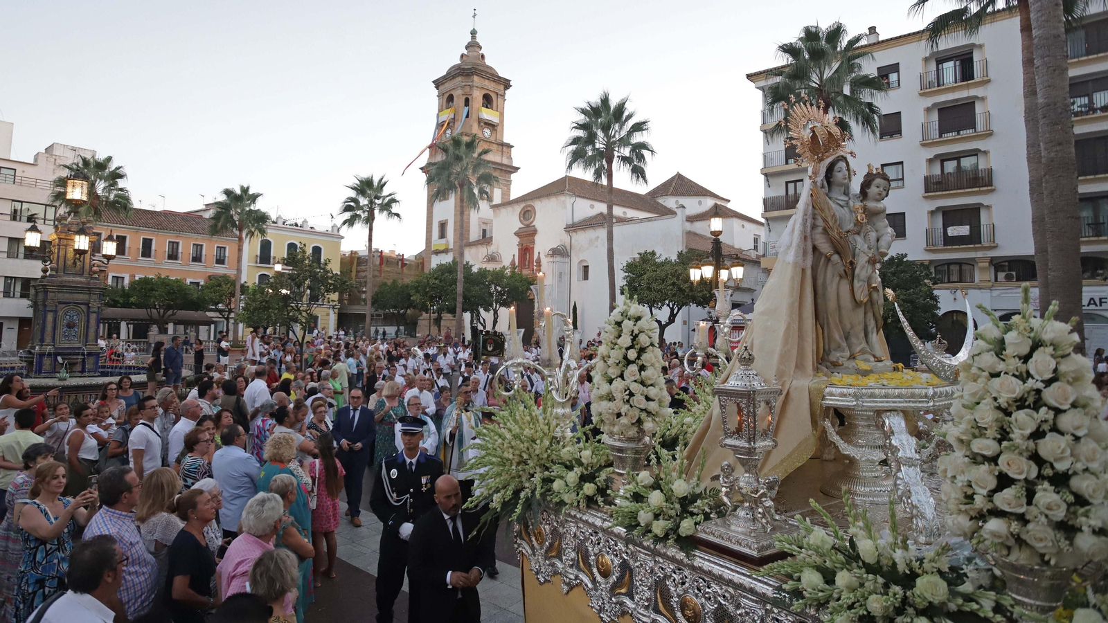 Fotos de la procesión de la Virgen de La Palma en Algeciras