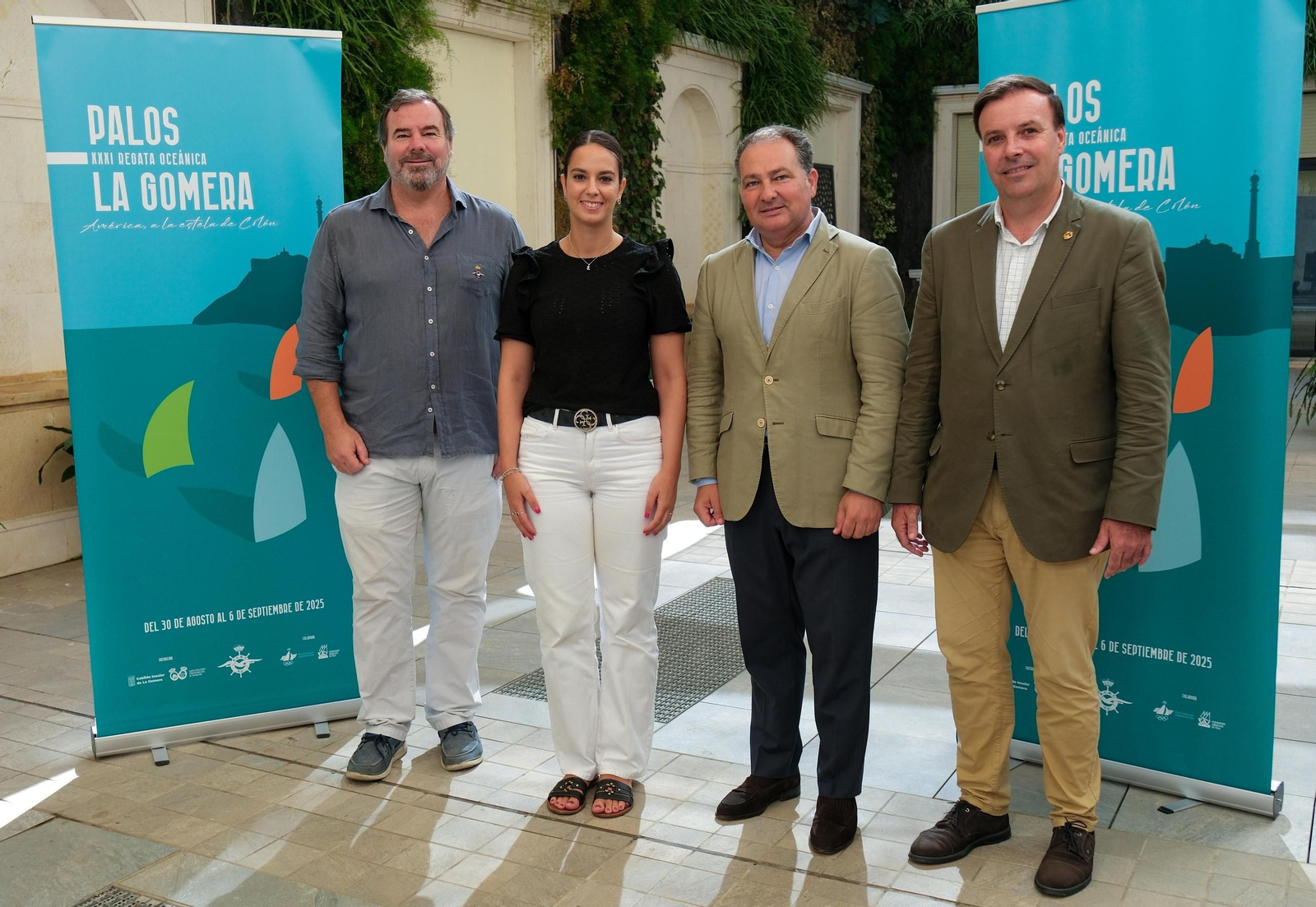 Luis Marquínez, Milagros Romero, Davis Toscano y José Carlos Roda.