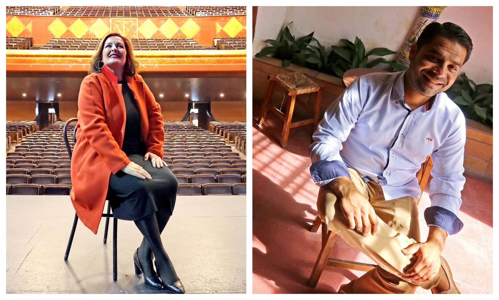 En la imagen, María del Mar Moreno y José 'El Mijita' En la imagen, María del Mar Moreno y José 'El Mijita'