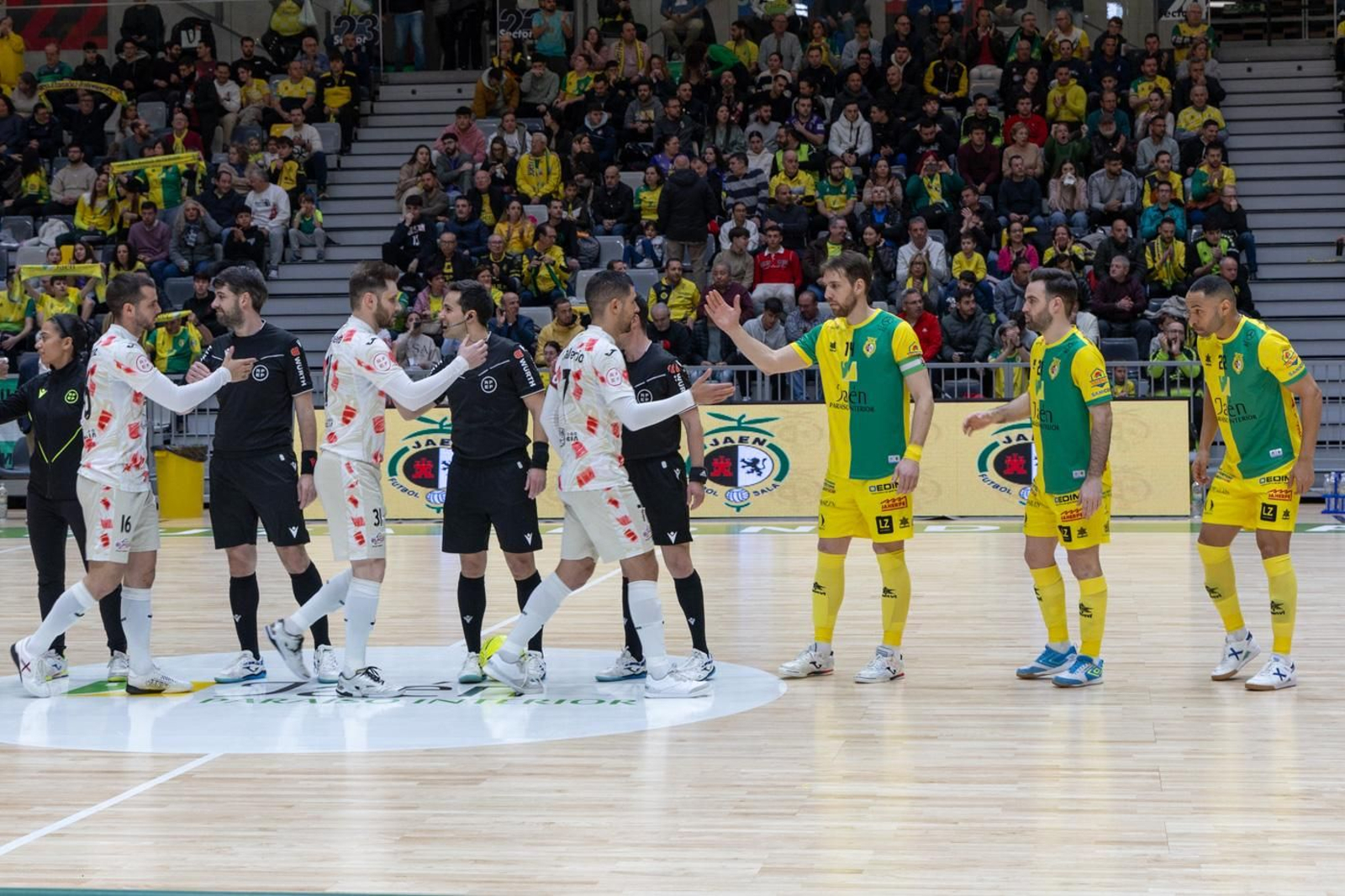 Las mejores fotos del empate entre Jaén Paraíso Interior FS y ElPozo Murcia