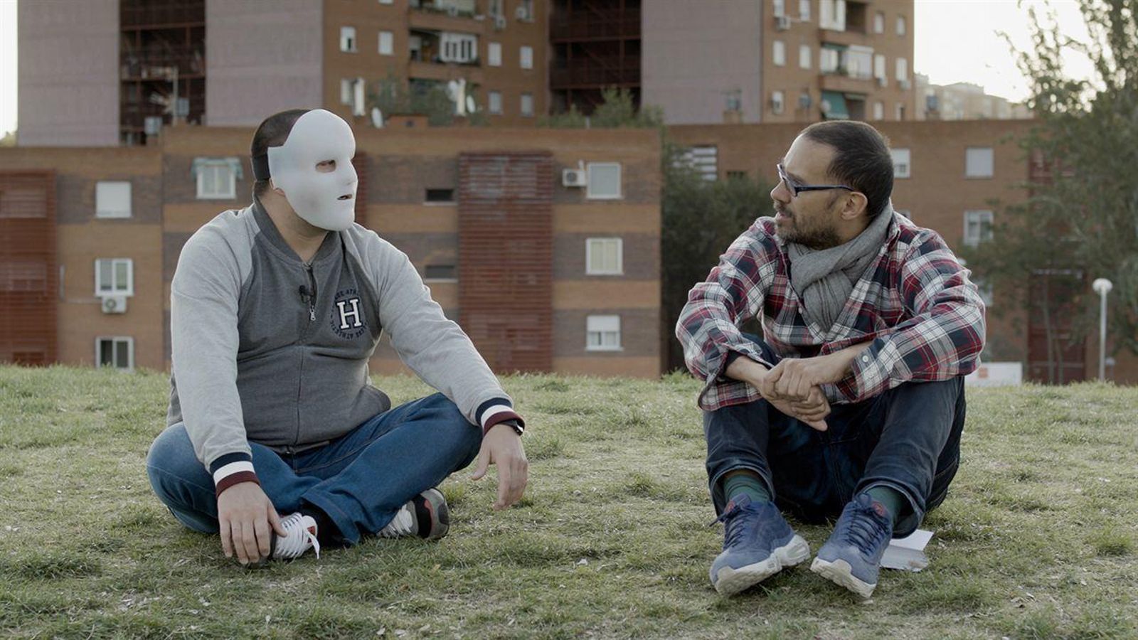 Flako y Siminiani, en una escena del documental.