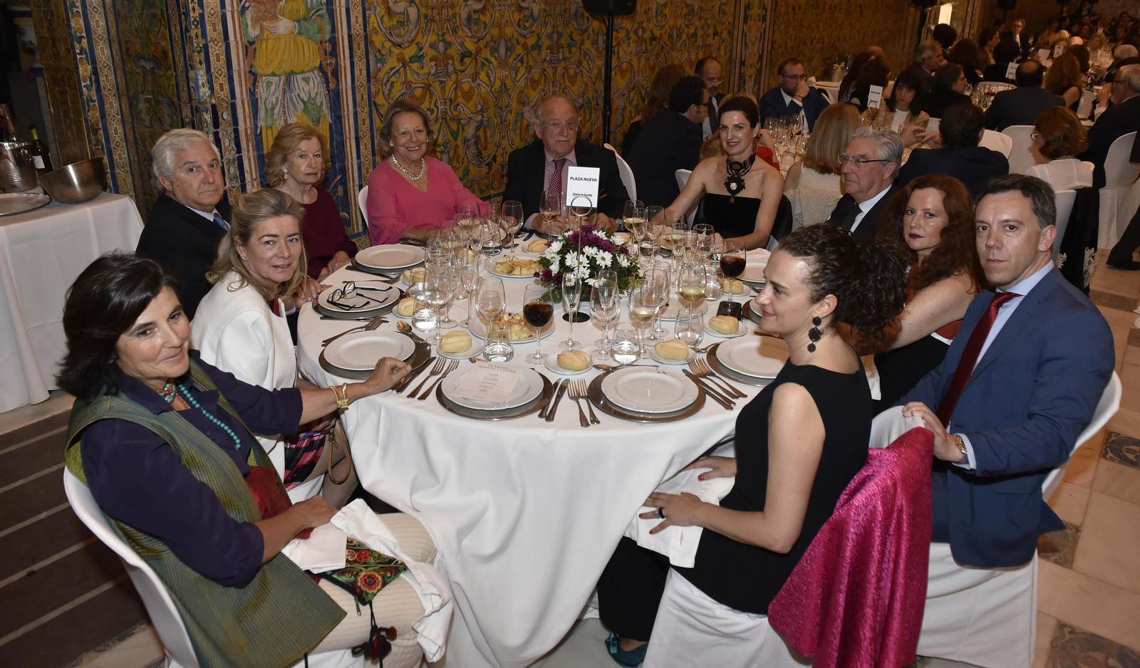 Los asistentes al VII Premio Manuel Clavero