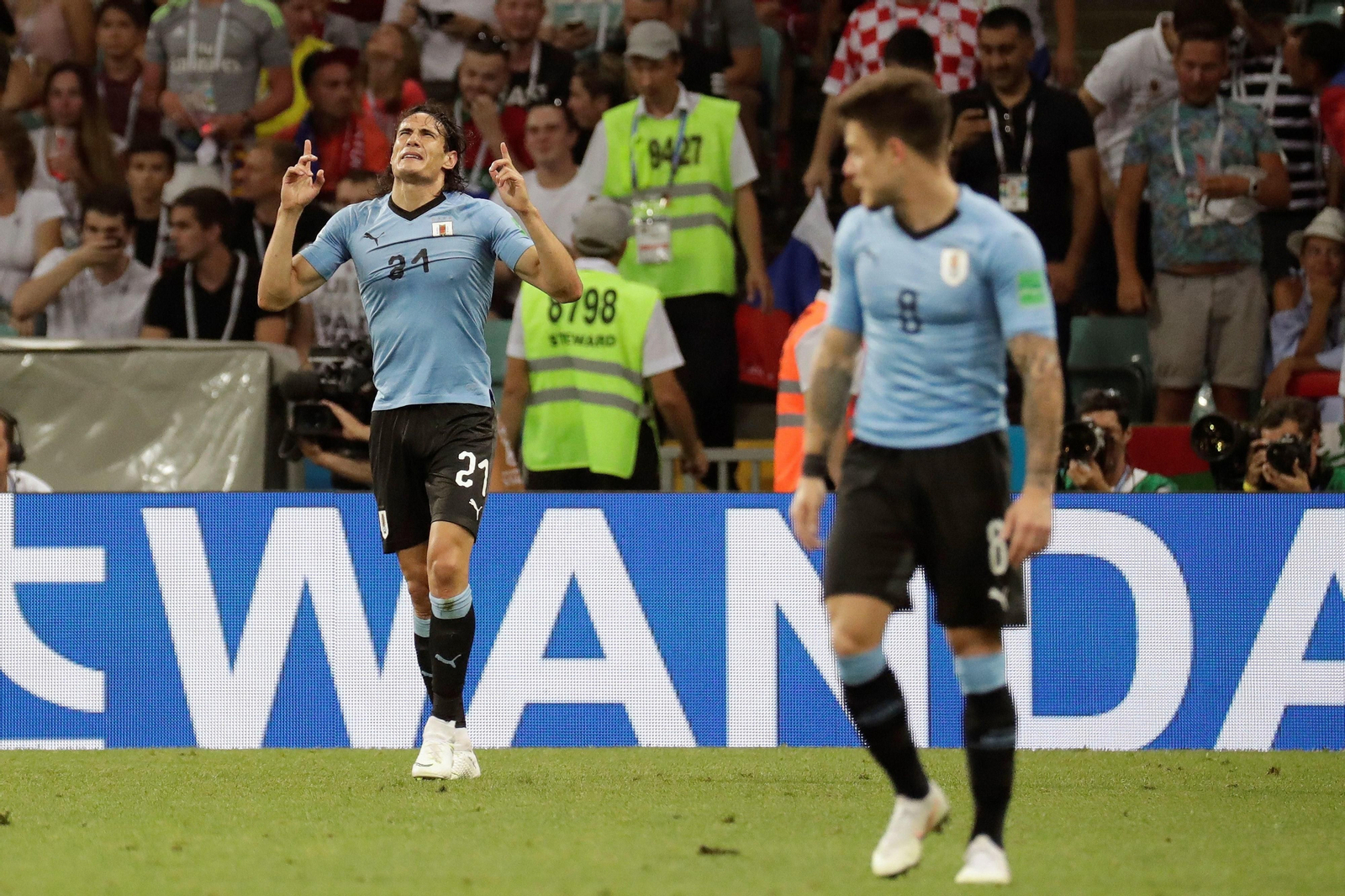 Las imágenes del Uruguay-Portugal