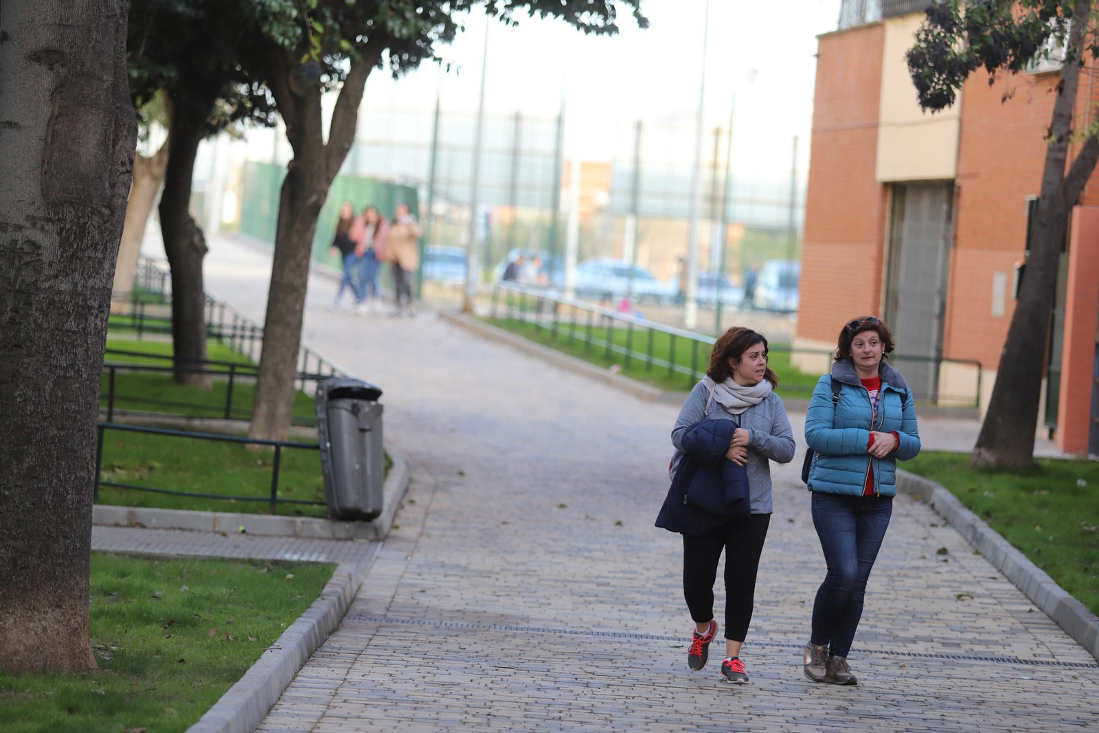 Imágenes de remodelación del área peatonal de Santa Marta