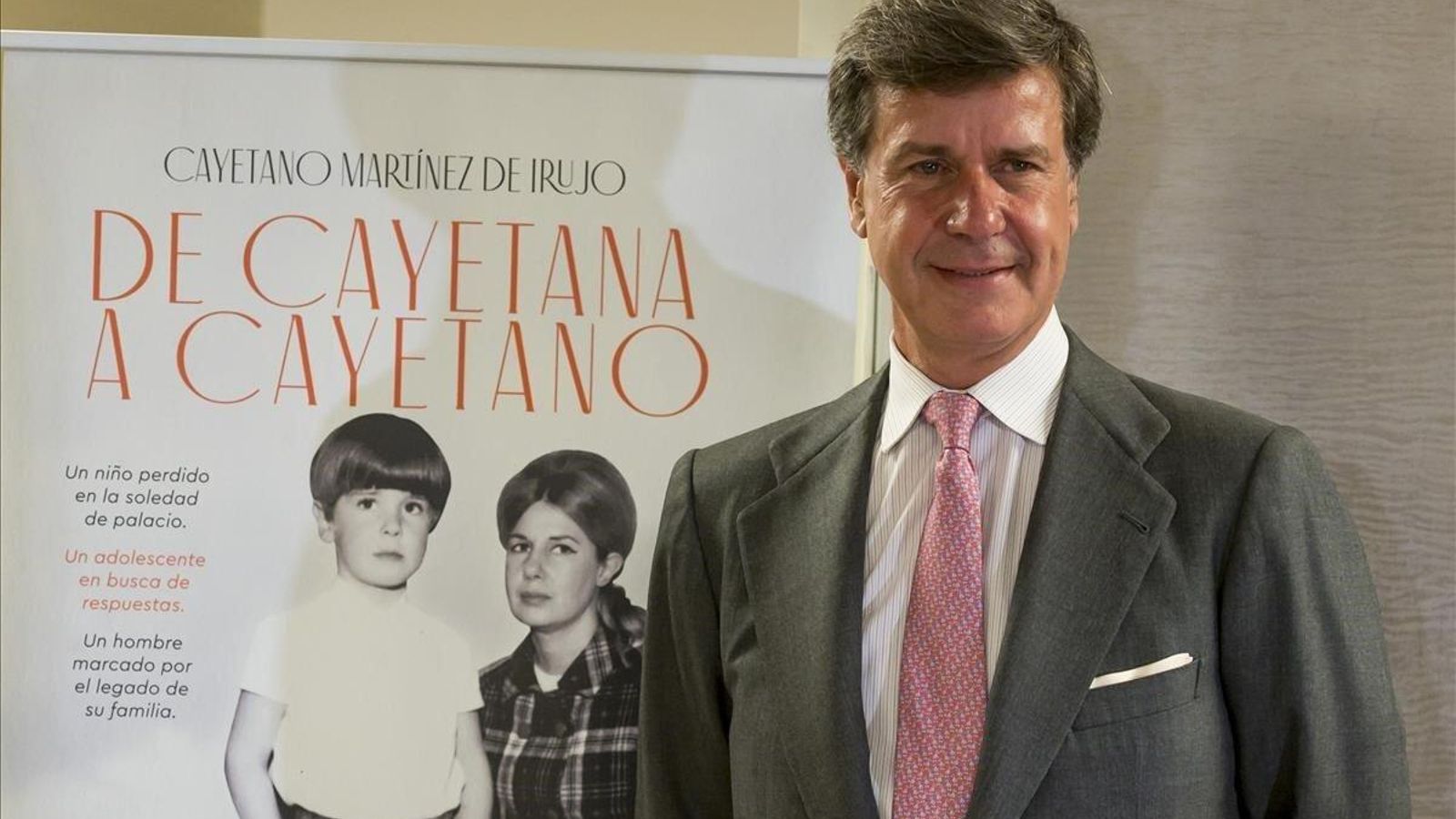 Cayetano, en la presentación de sus memorias.