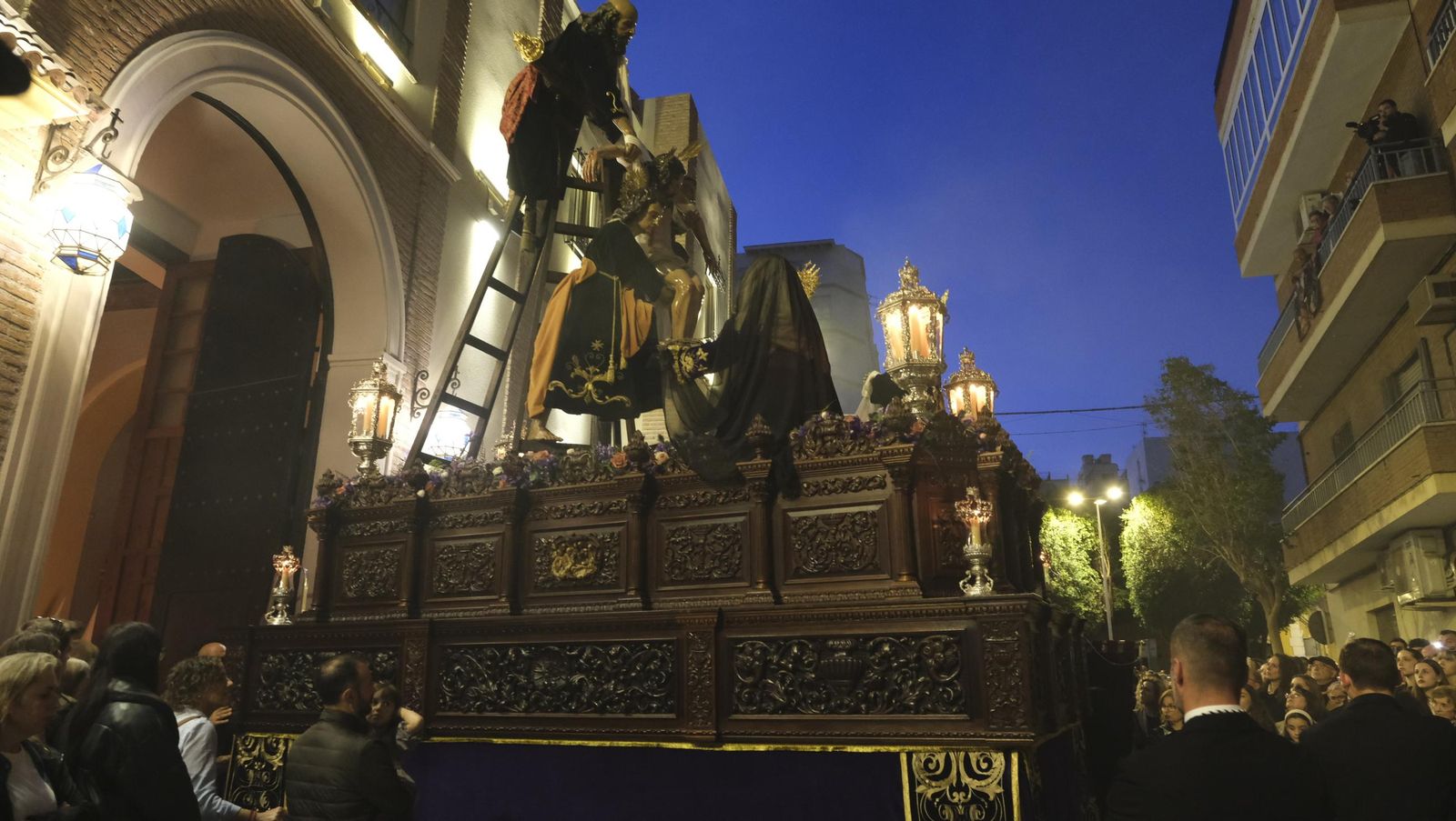 Silencio en la Semana Santa de Almería 2025