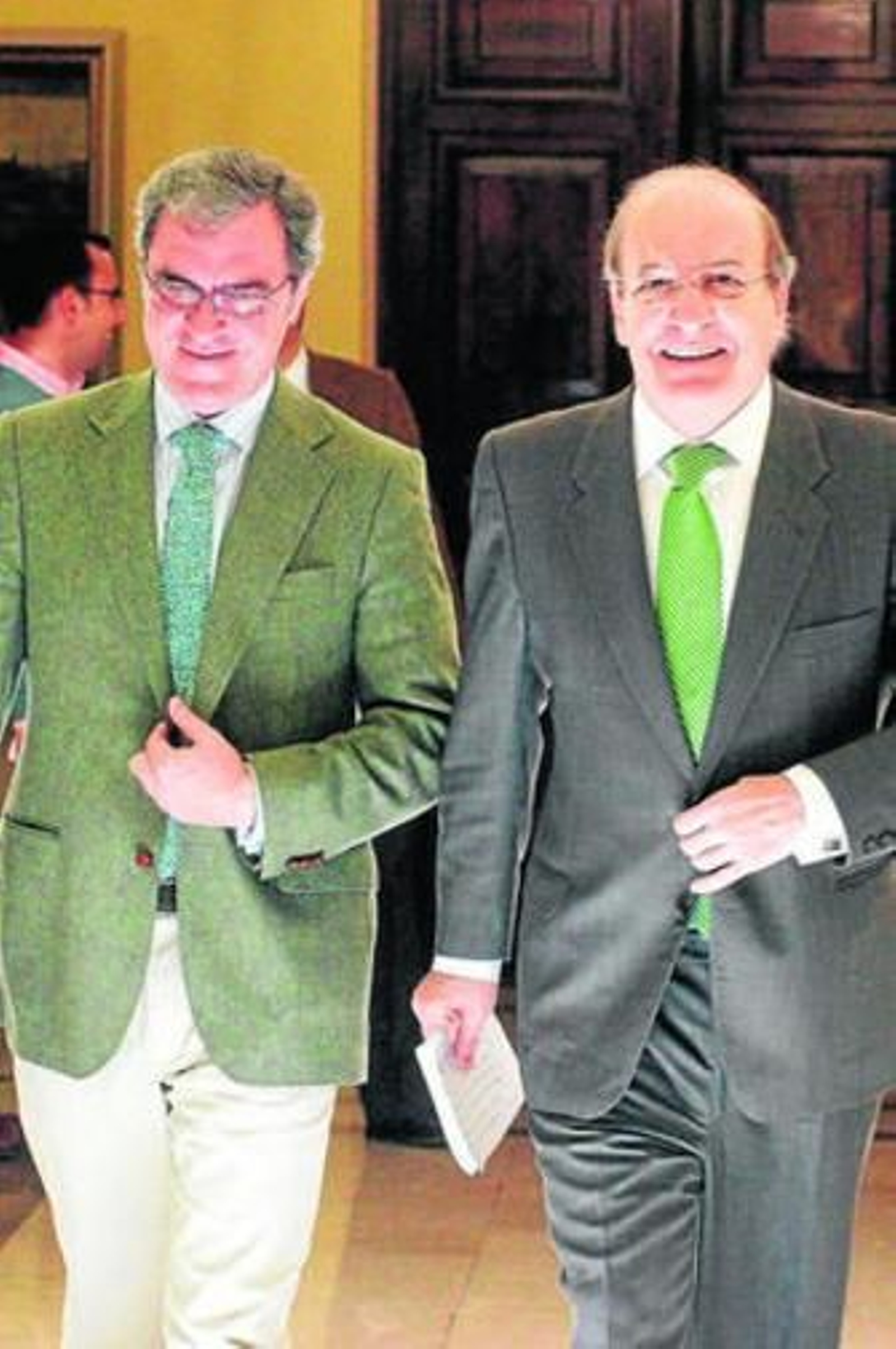 Francisco Moro, junto al alcalde, Pedro Rodríguez.