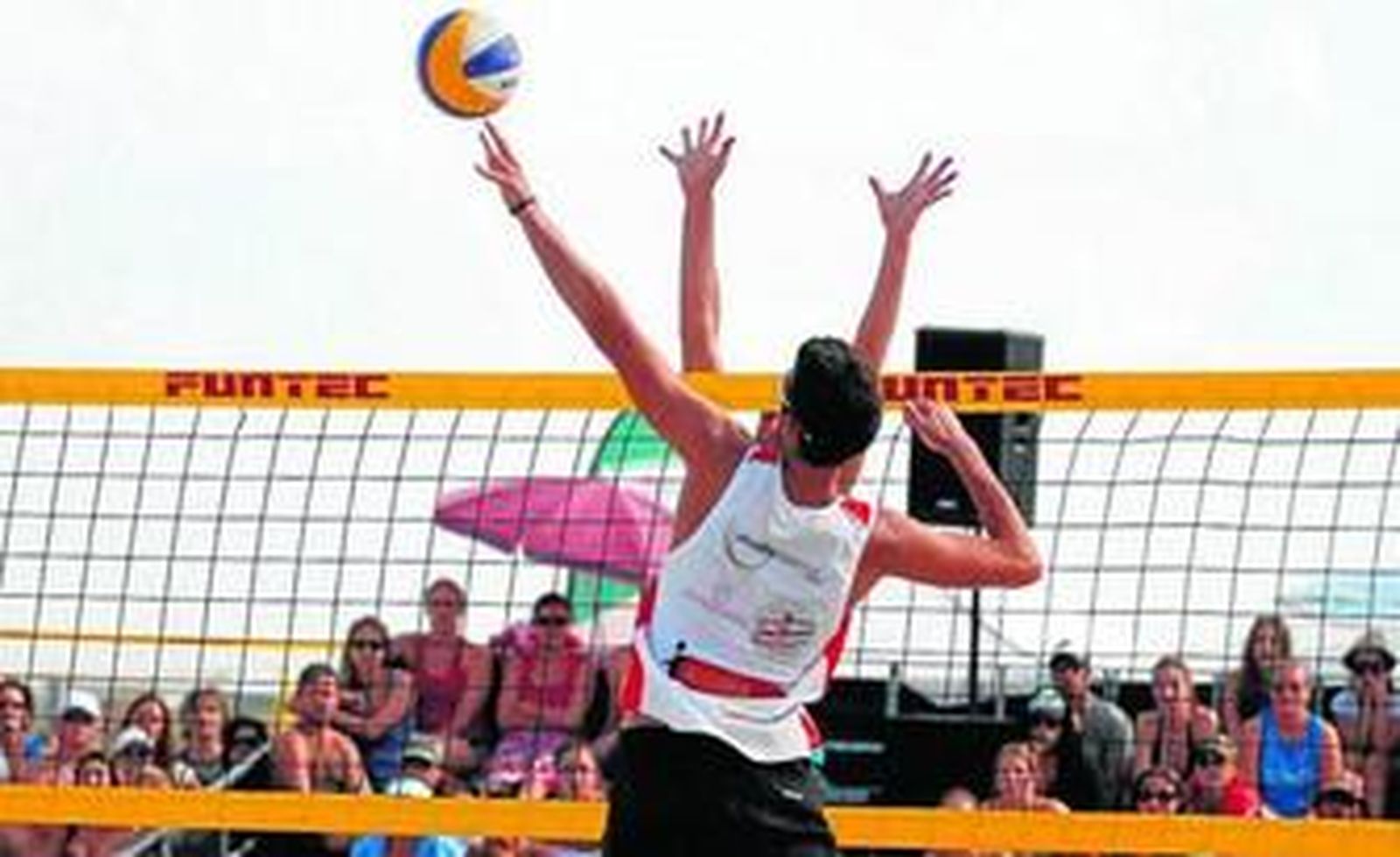 Germán López intenta superar a un rival en el campeonato celebrado la pasada semana.