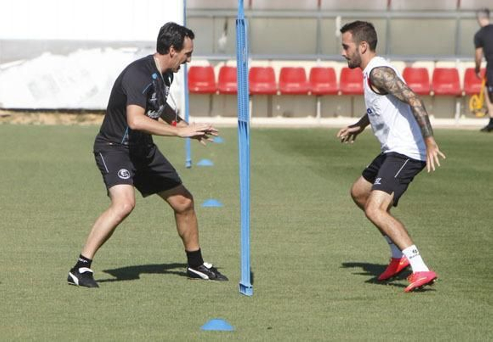 Aleix Vidal: "Quizás nos dé mas opciones el estado físico del Madrid"