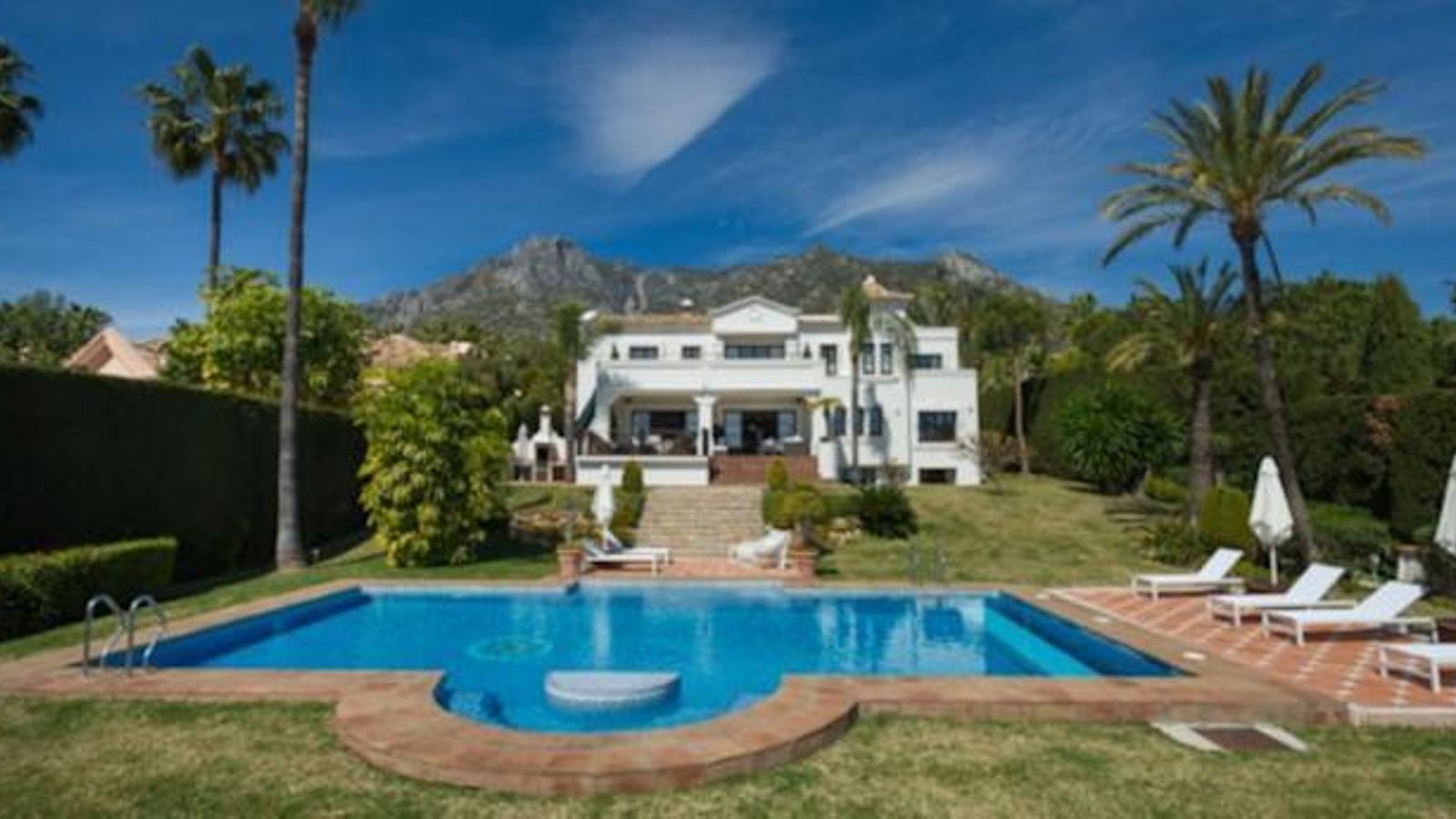 La mansión de Djokovic.