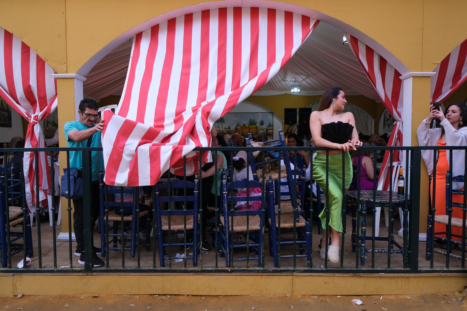 Ambiente un sábado de feria