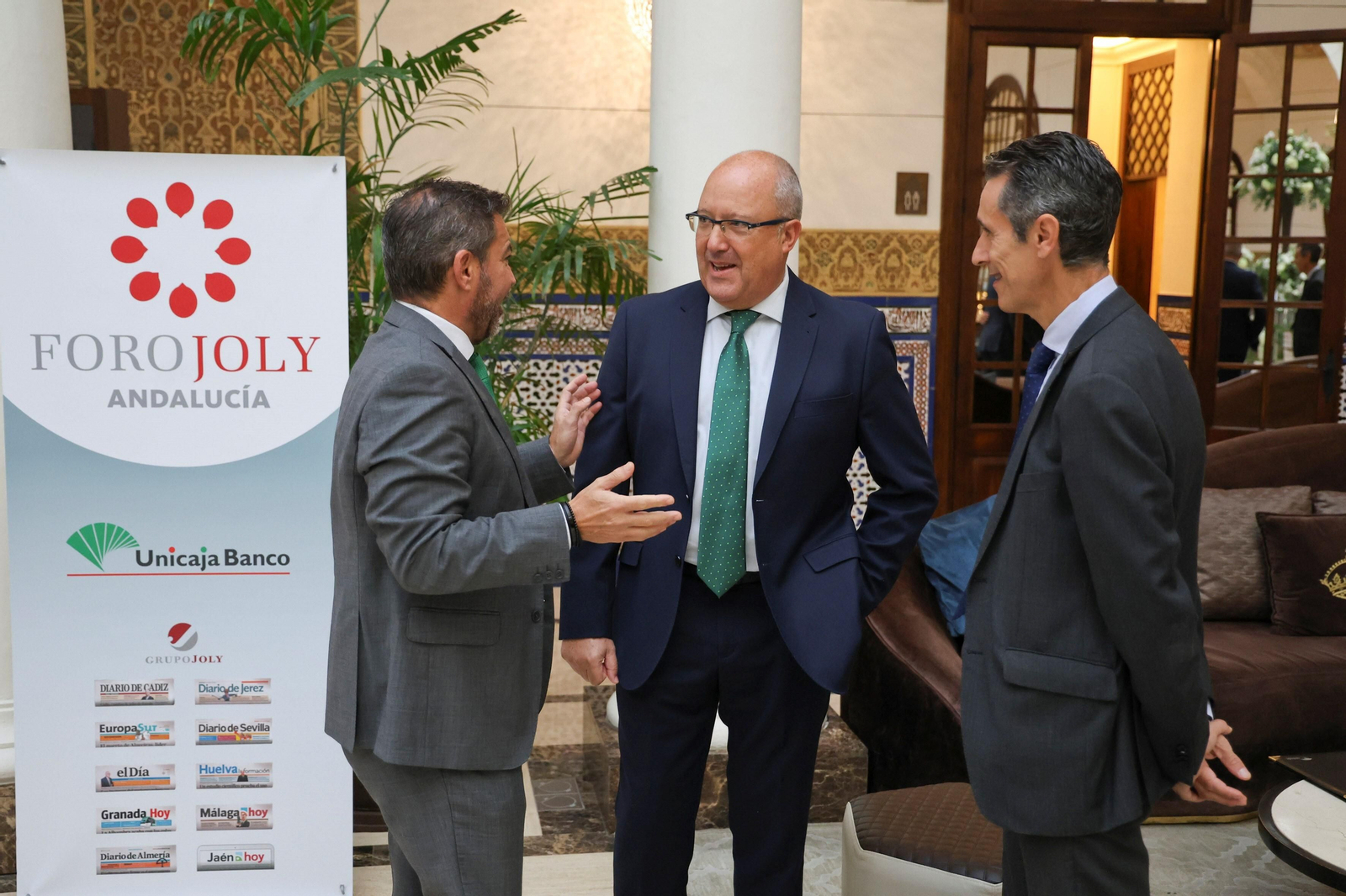 Las fotos del Foro Joly con el presidente del Instituto de Crédito Oficial (ICO)