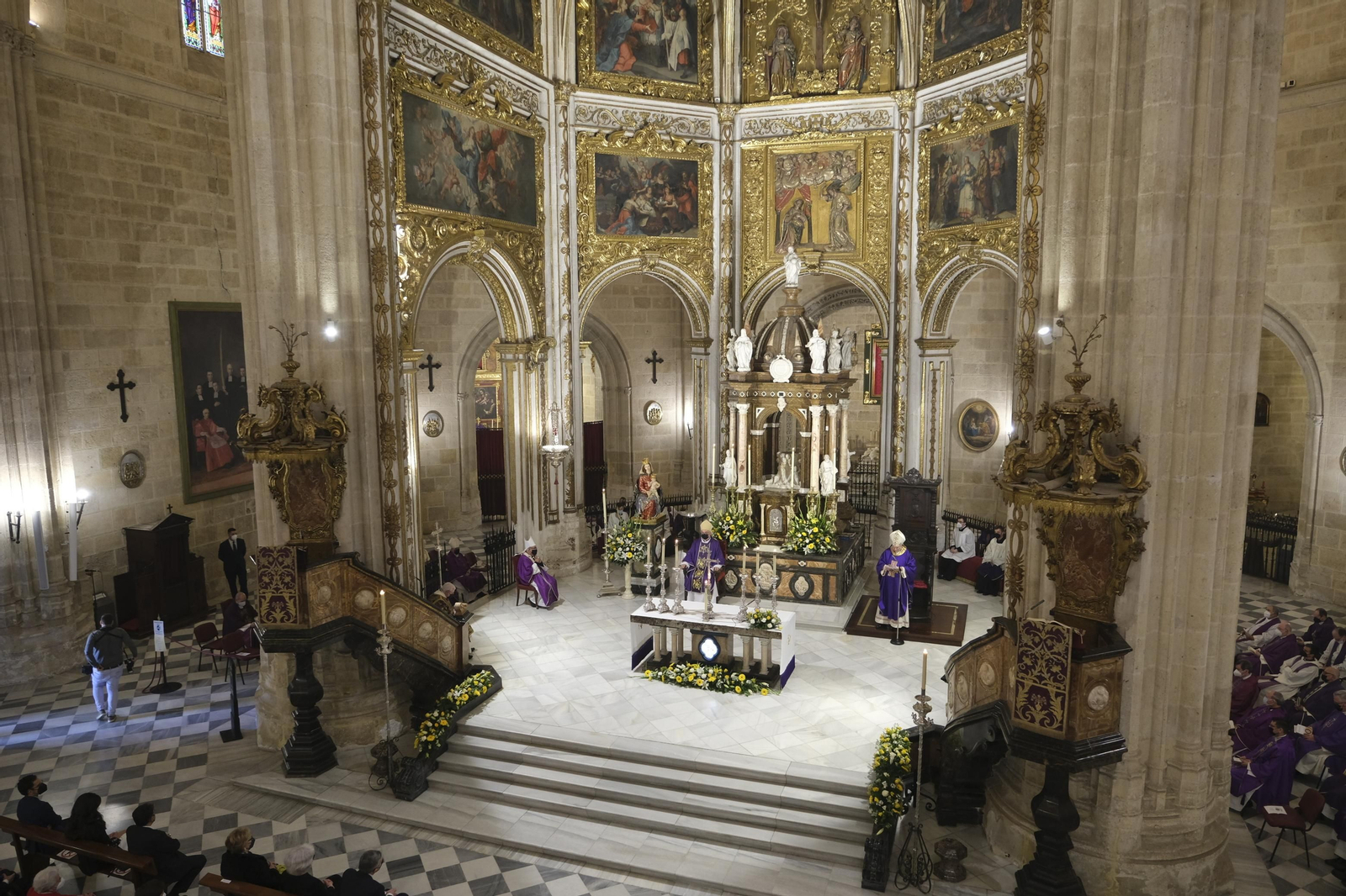 Fotogalería toma posesión nuevo Obispo Coadjutor de Almería, Antonio Gómez Cantero.