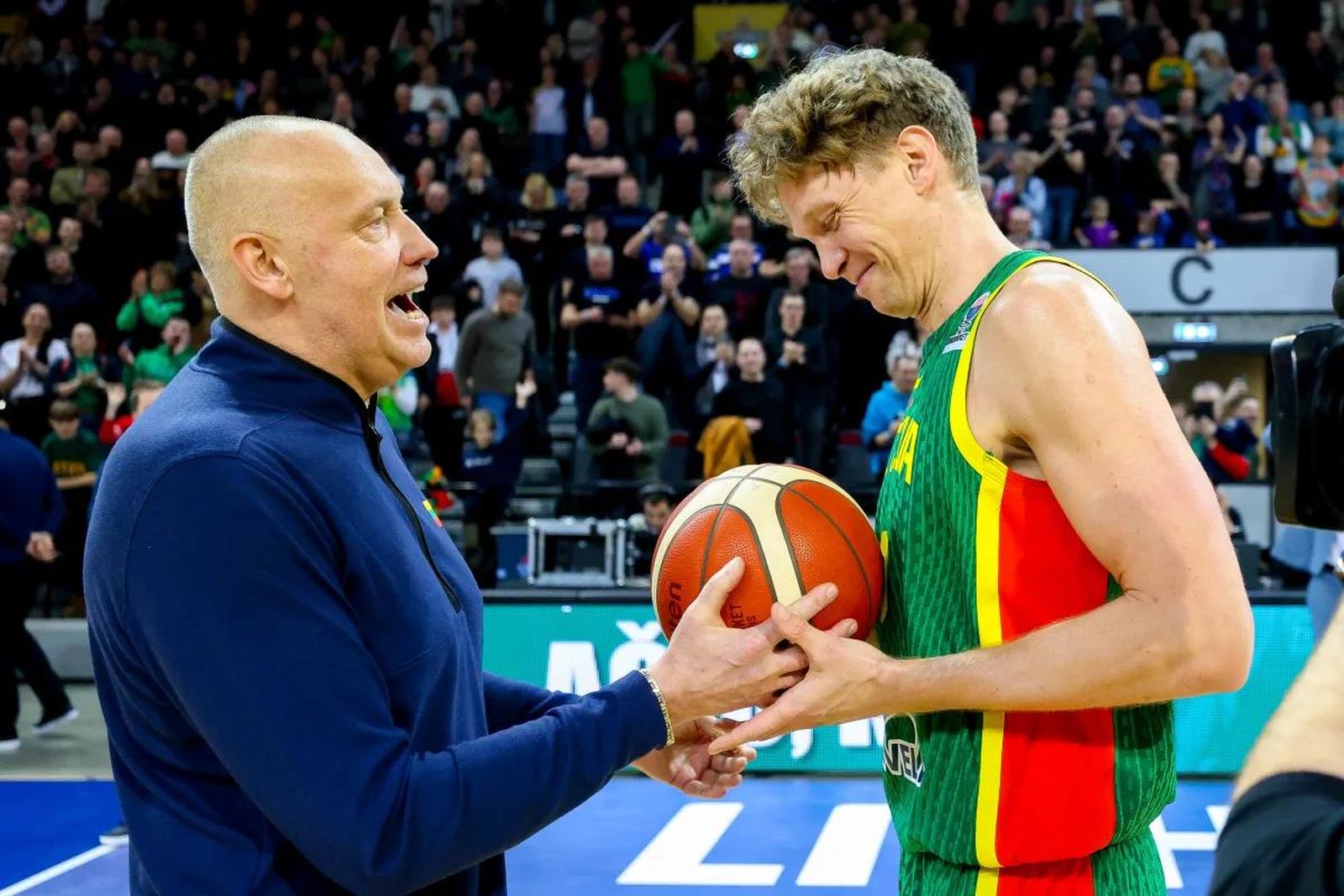 El último baile de Kuzminskas con la selección lituana