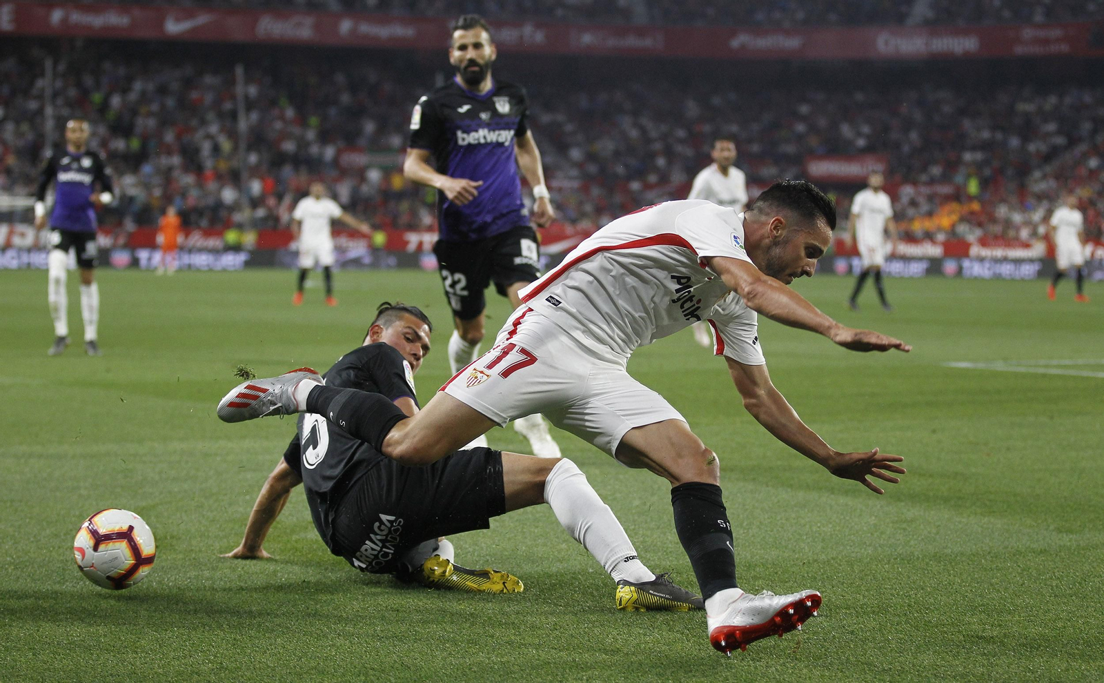 El Sevilla-Leganés, en imágenes