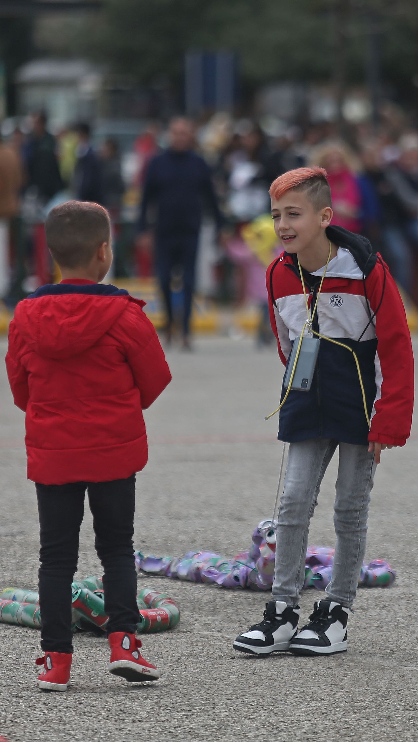 Fotos del arrastre de latas en Algeciras