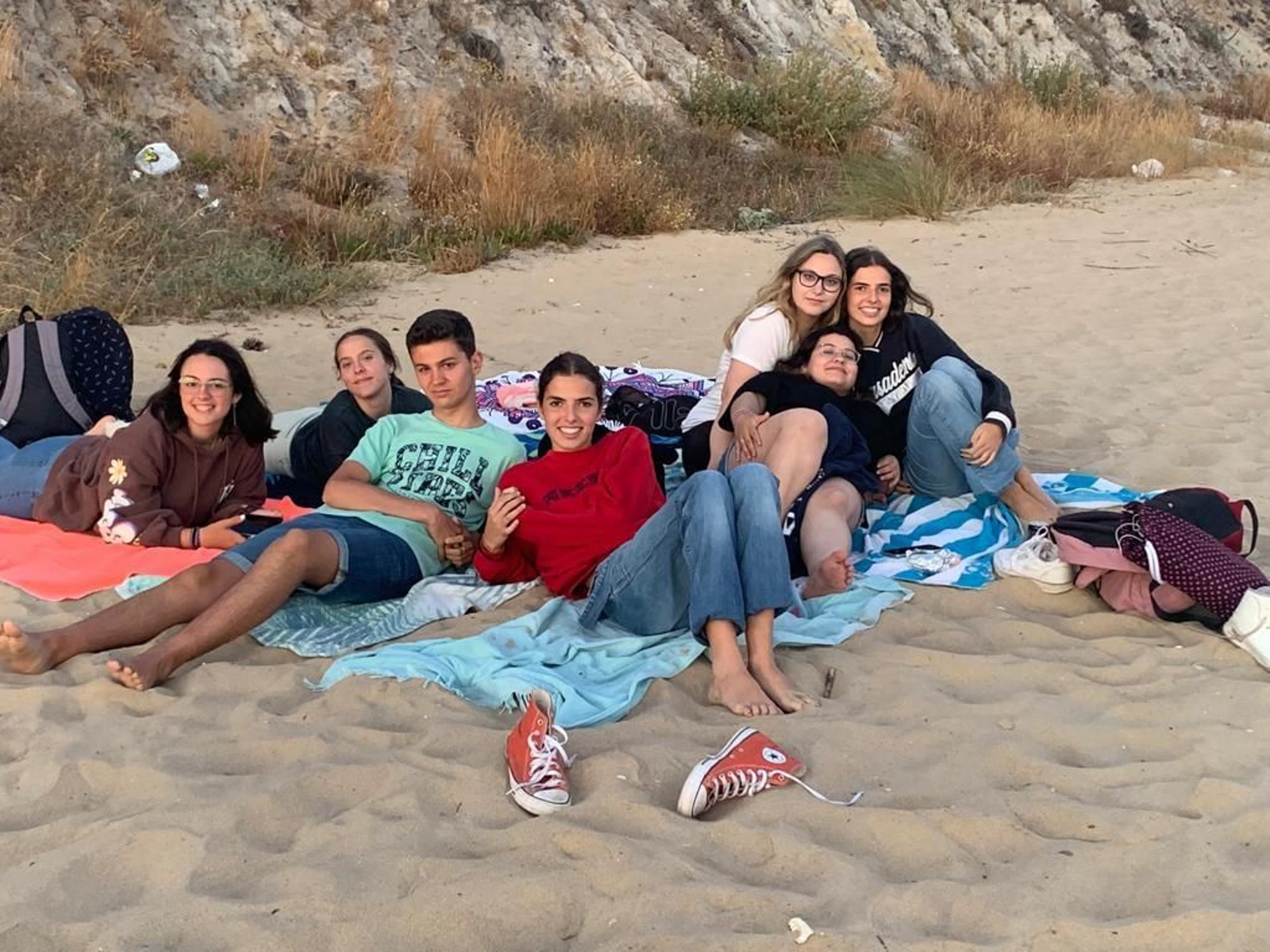 La sostenibilidad une a alumnos del IES San Sebastián y de Alemania.