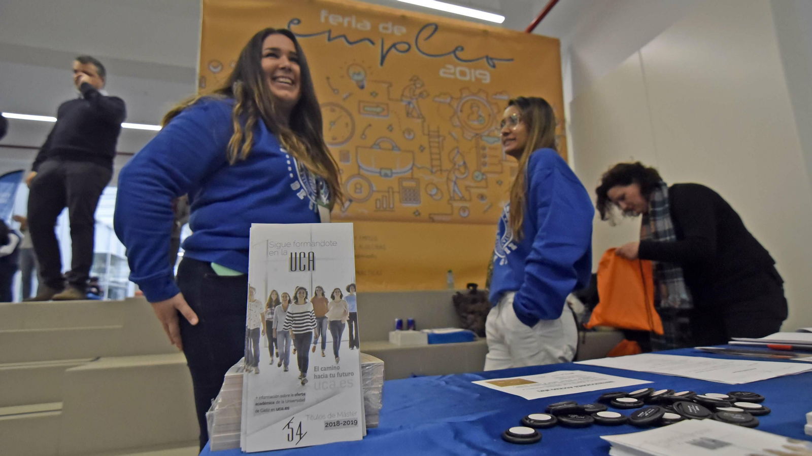 Las fotos de la Feria del Empleo de la Universidad de Cádiz en la Politécnica