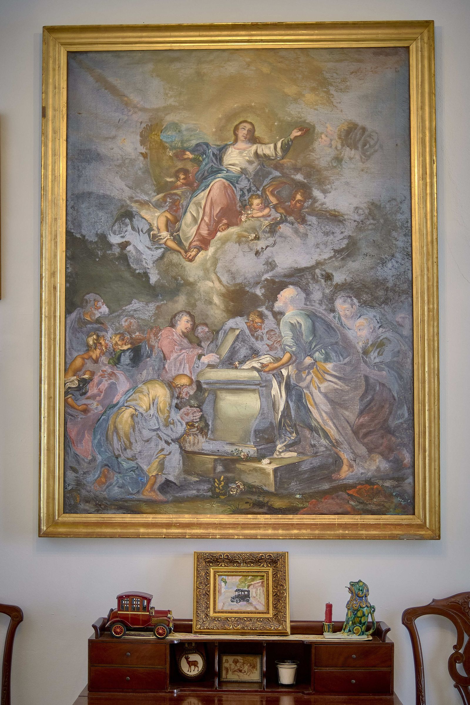 Interior de la finca en Antonio López 7.