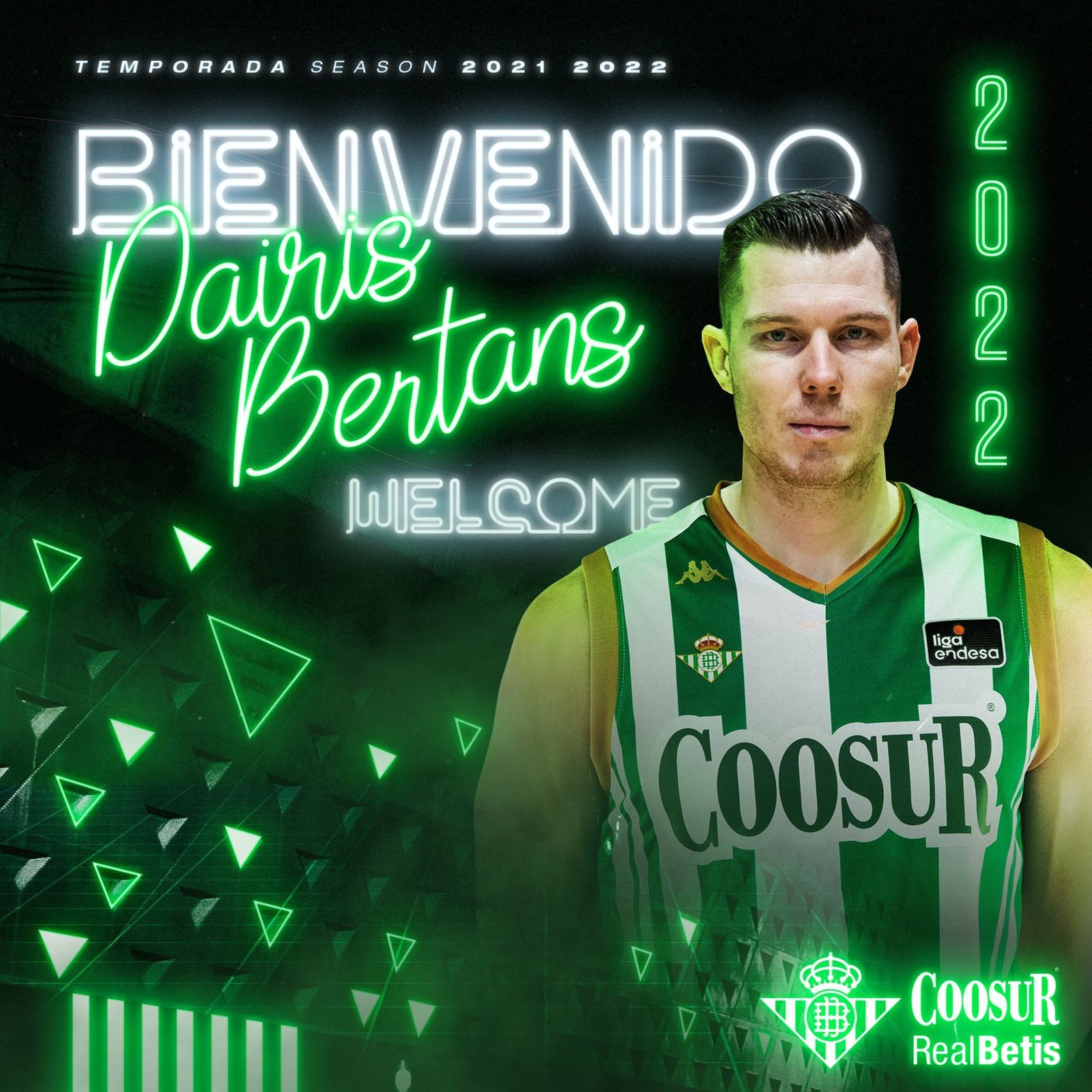 Bertans, oficial por una temporada