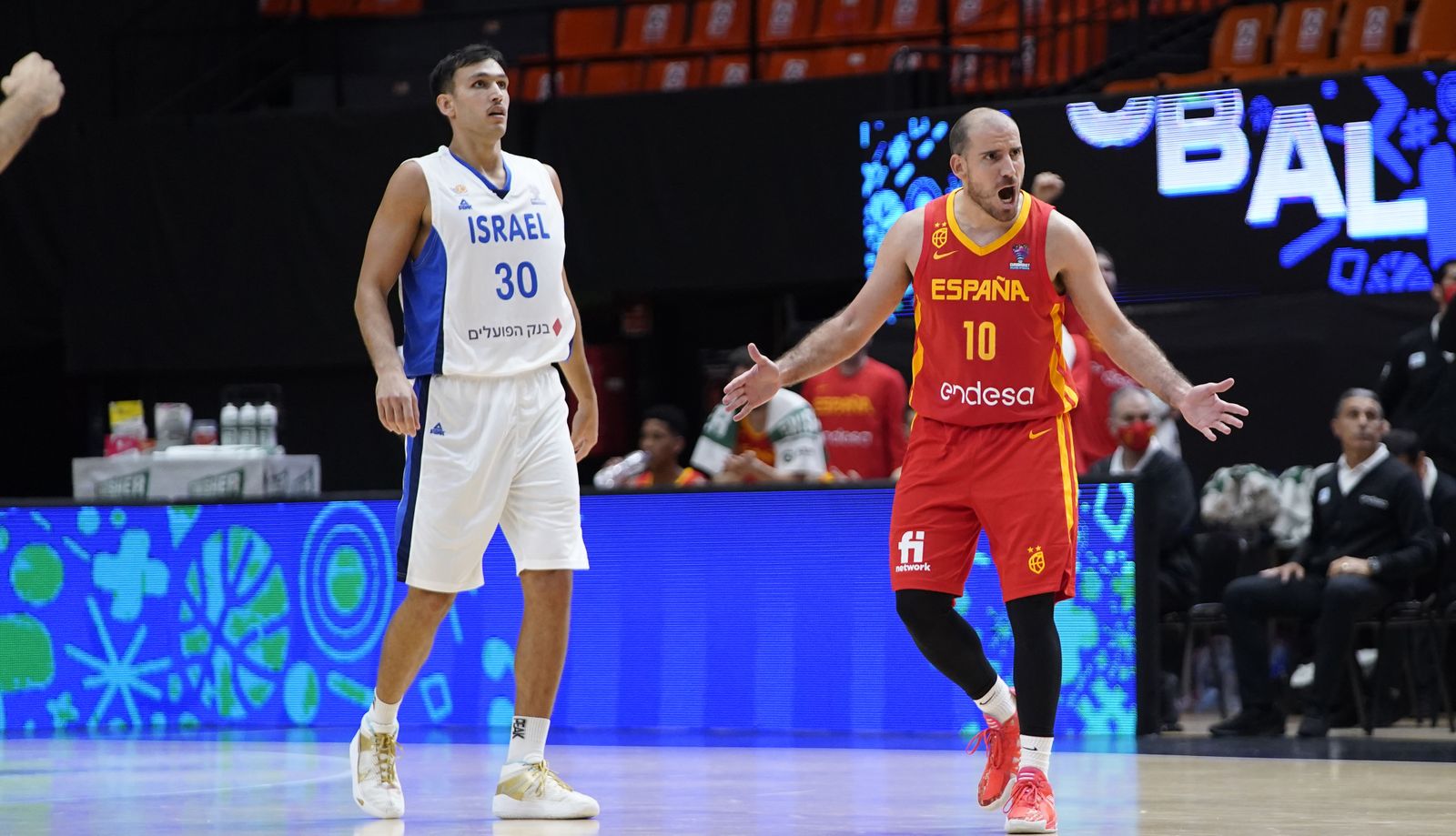 Las fotos de los jugadores del Unicaja en el Israel-España